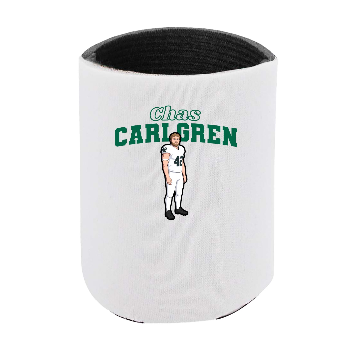 Can Holder — Name Arch in White