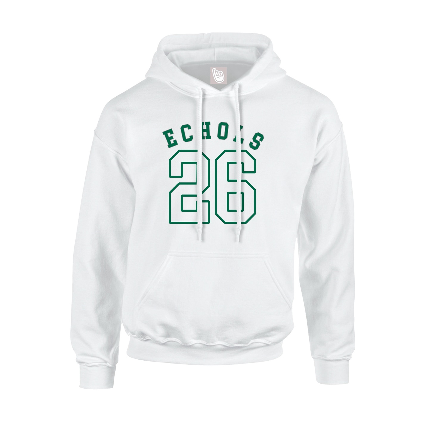 Hoodie — Shirsey Arch in White
