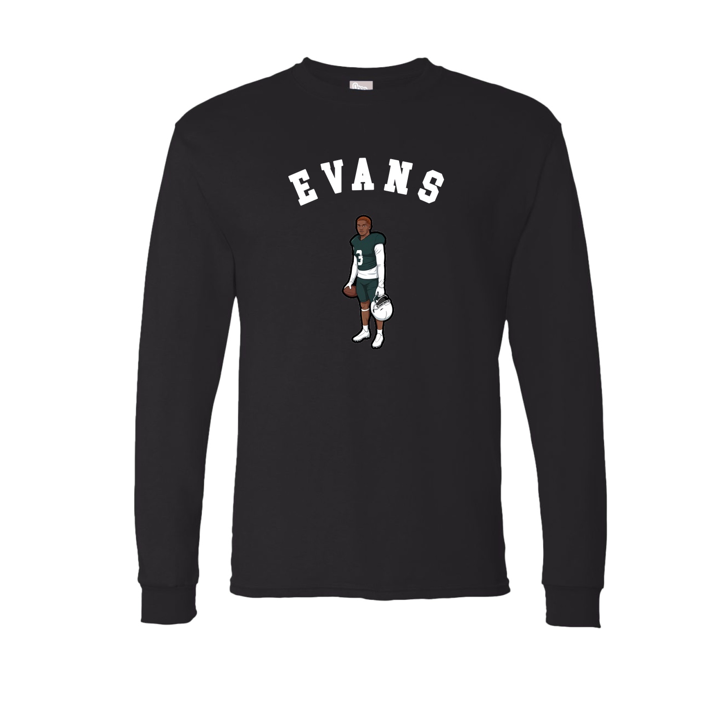 Long Sleeve Tee — Shirsey Arch in Black