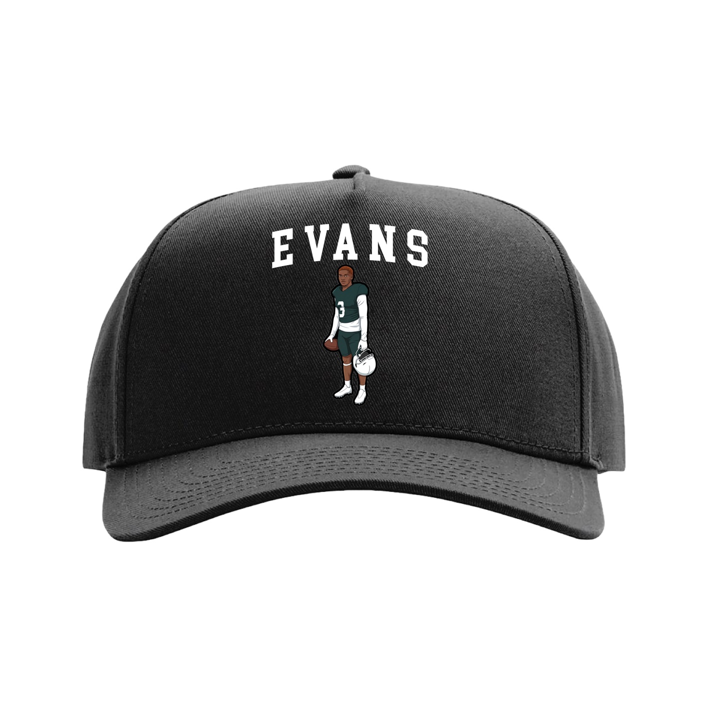 Full Fabric Five-Panel Champ Cap