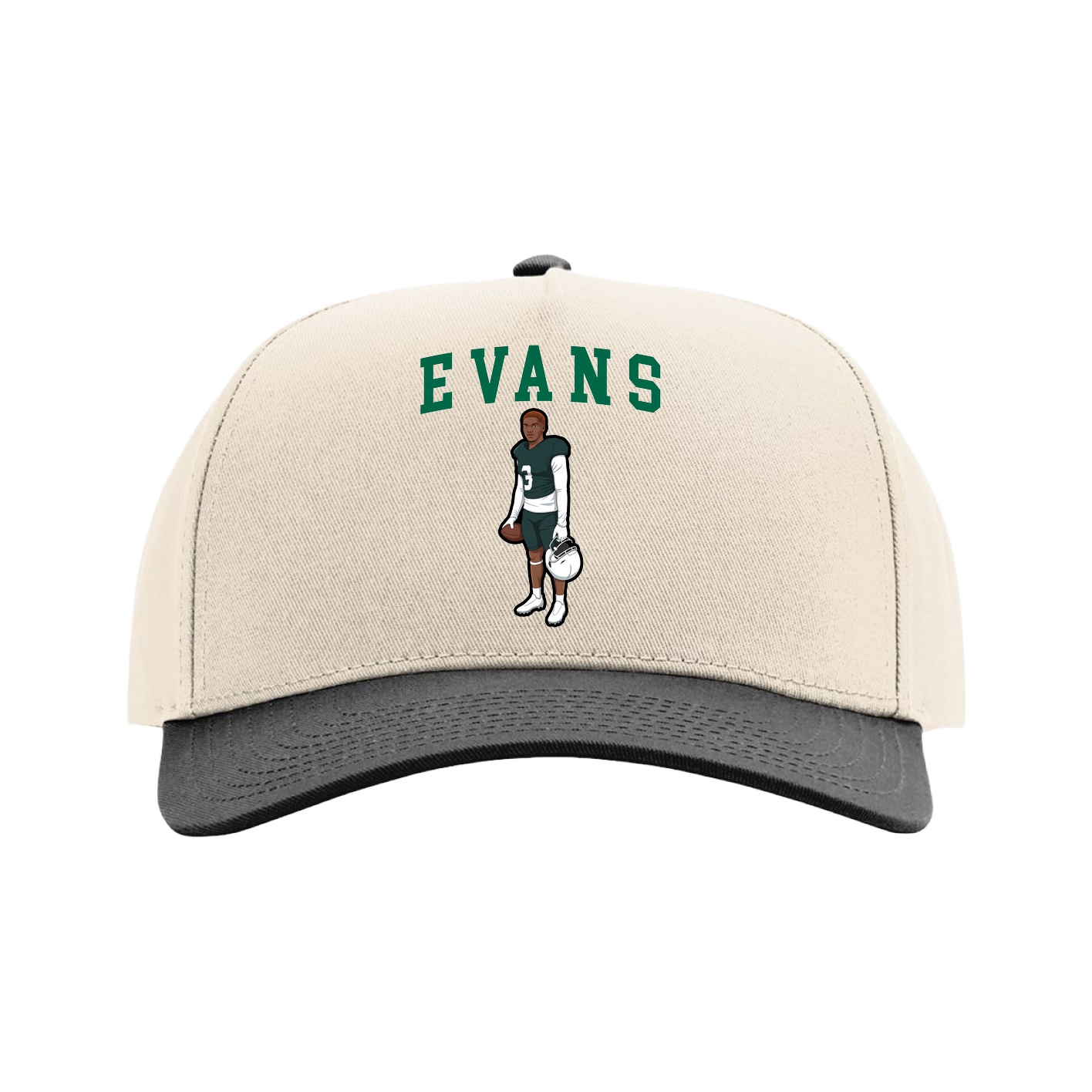 Full Fabric Five-Panel Champ Cap