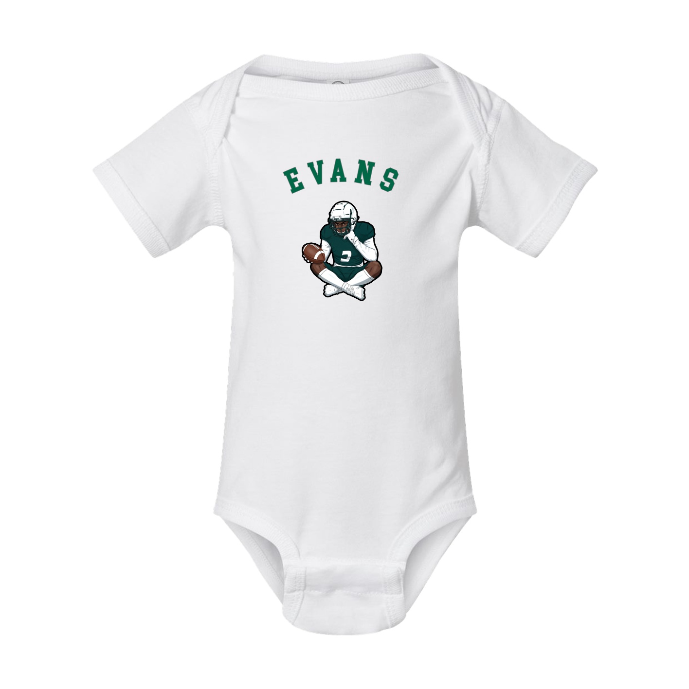 Baby Onesie — Shirsey Arch in White