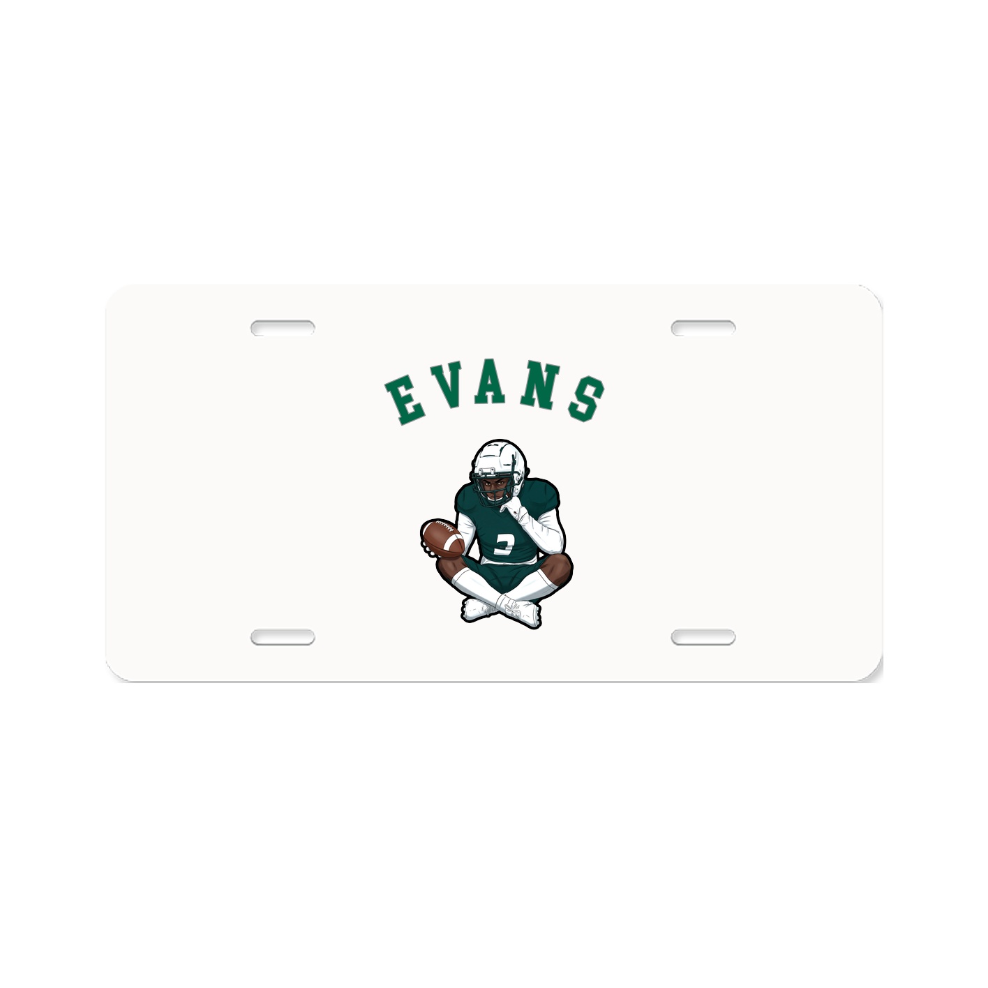 License Plate — Shirsey Arch in Classic