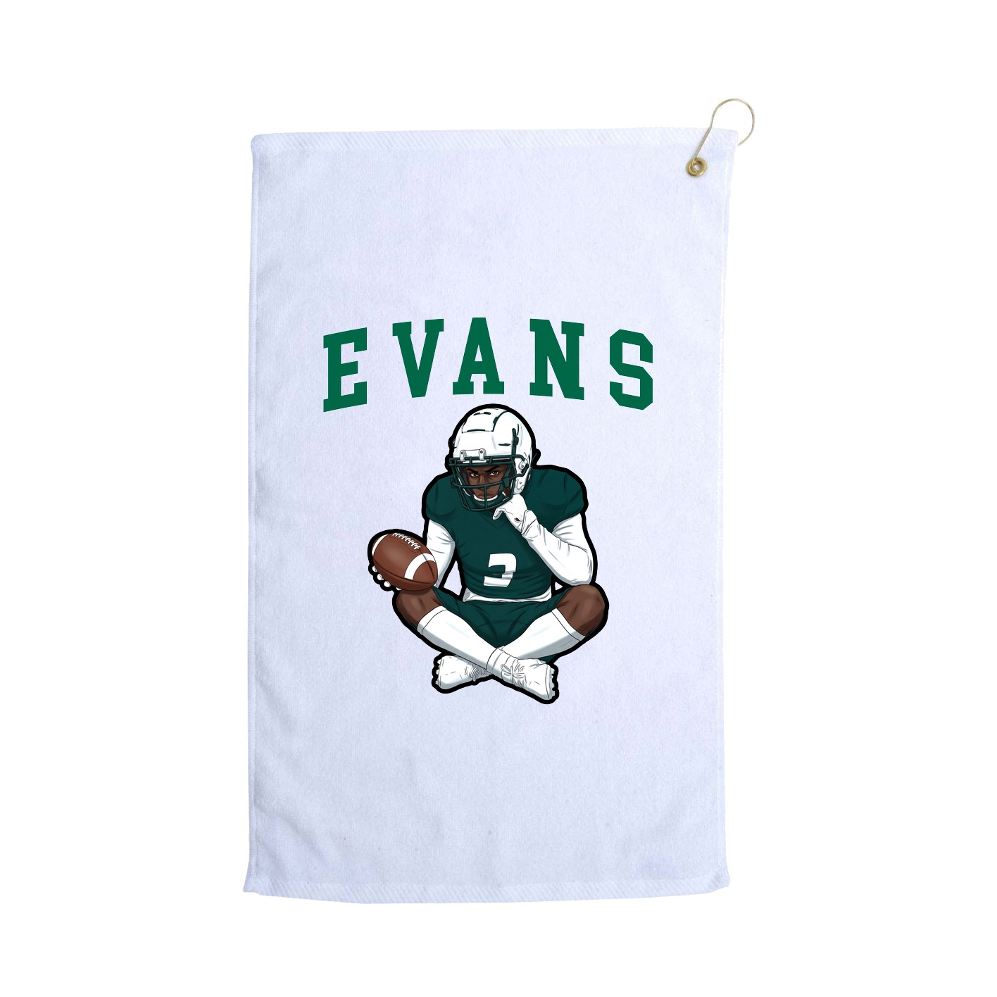 Golf Towel — Shirsey in White