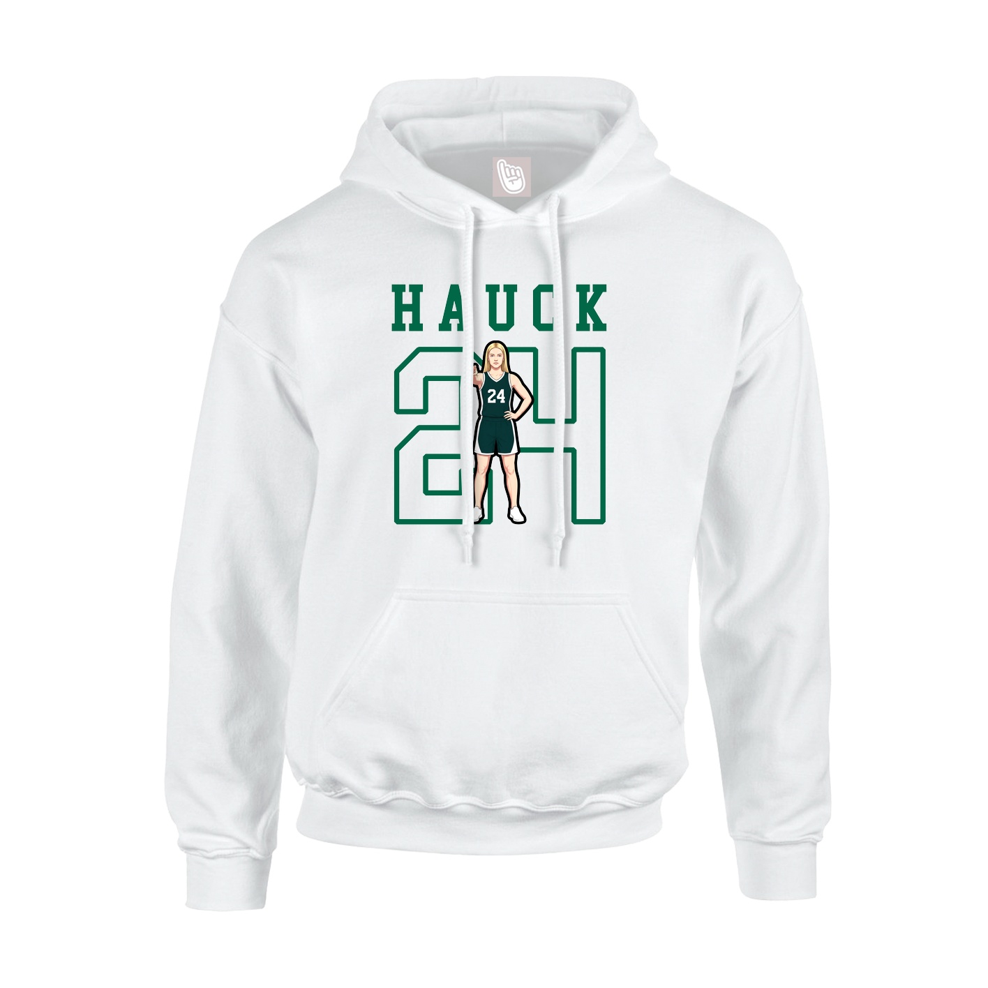 Youth Hoodie — Shirsey in White