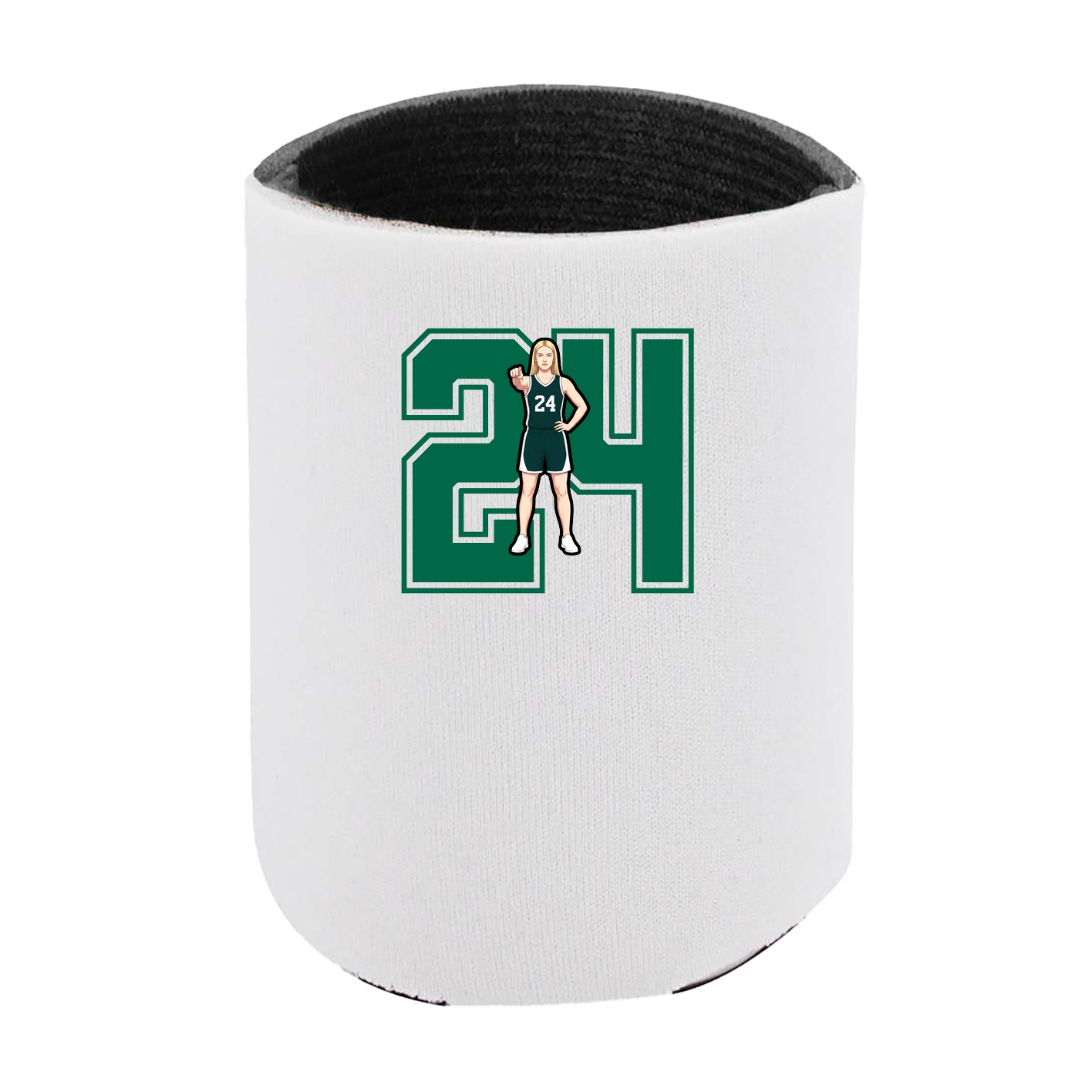 Can Holder — Number in White