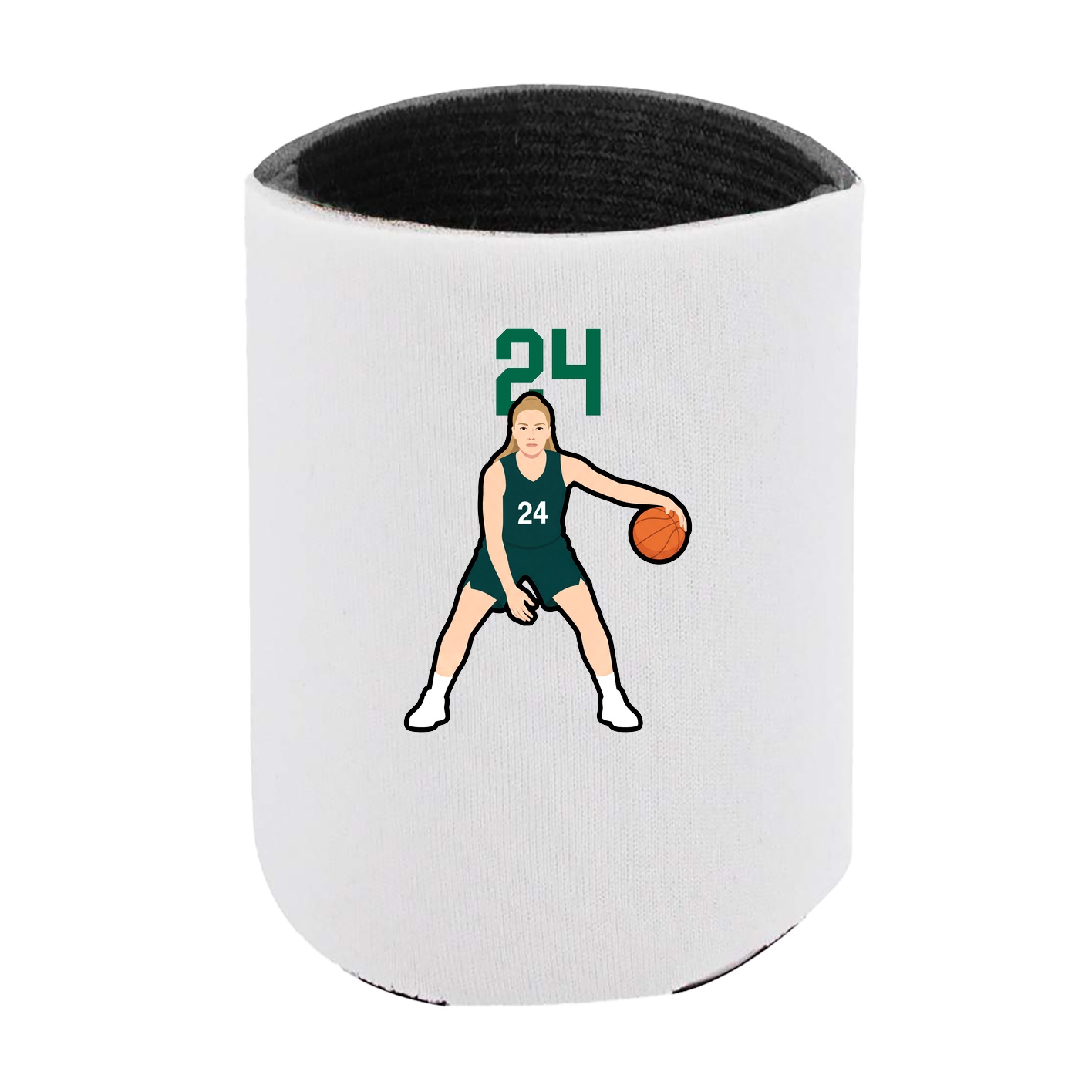 Can Holder — Number Top in White