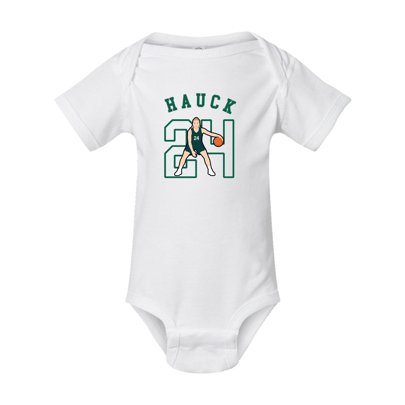 Baby Onesie — Shirsey Arch in White