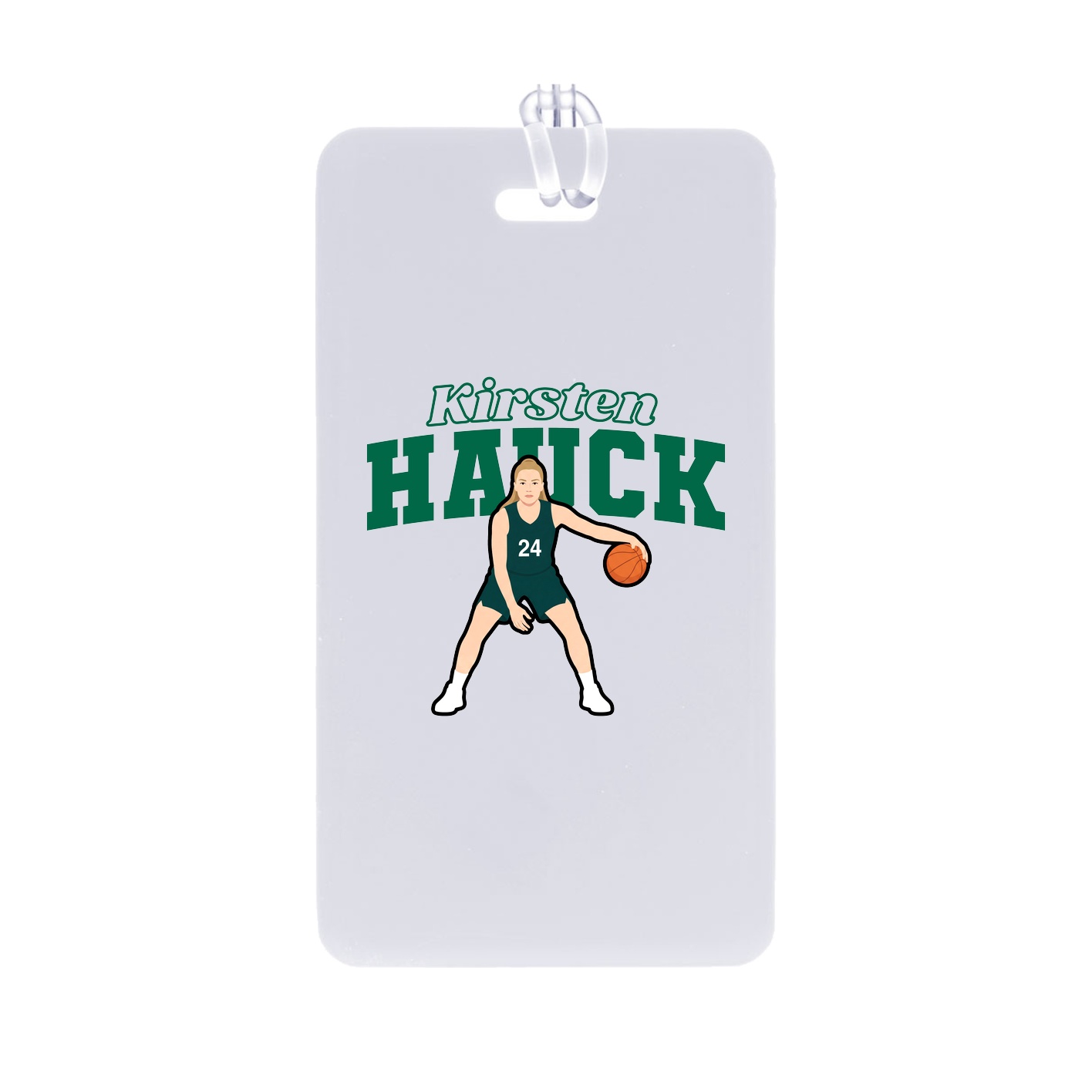 Bag Tag — Name Arch in Classic