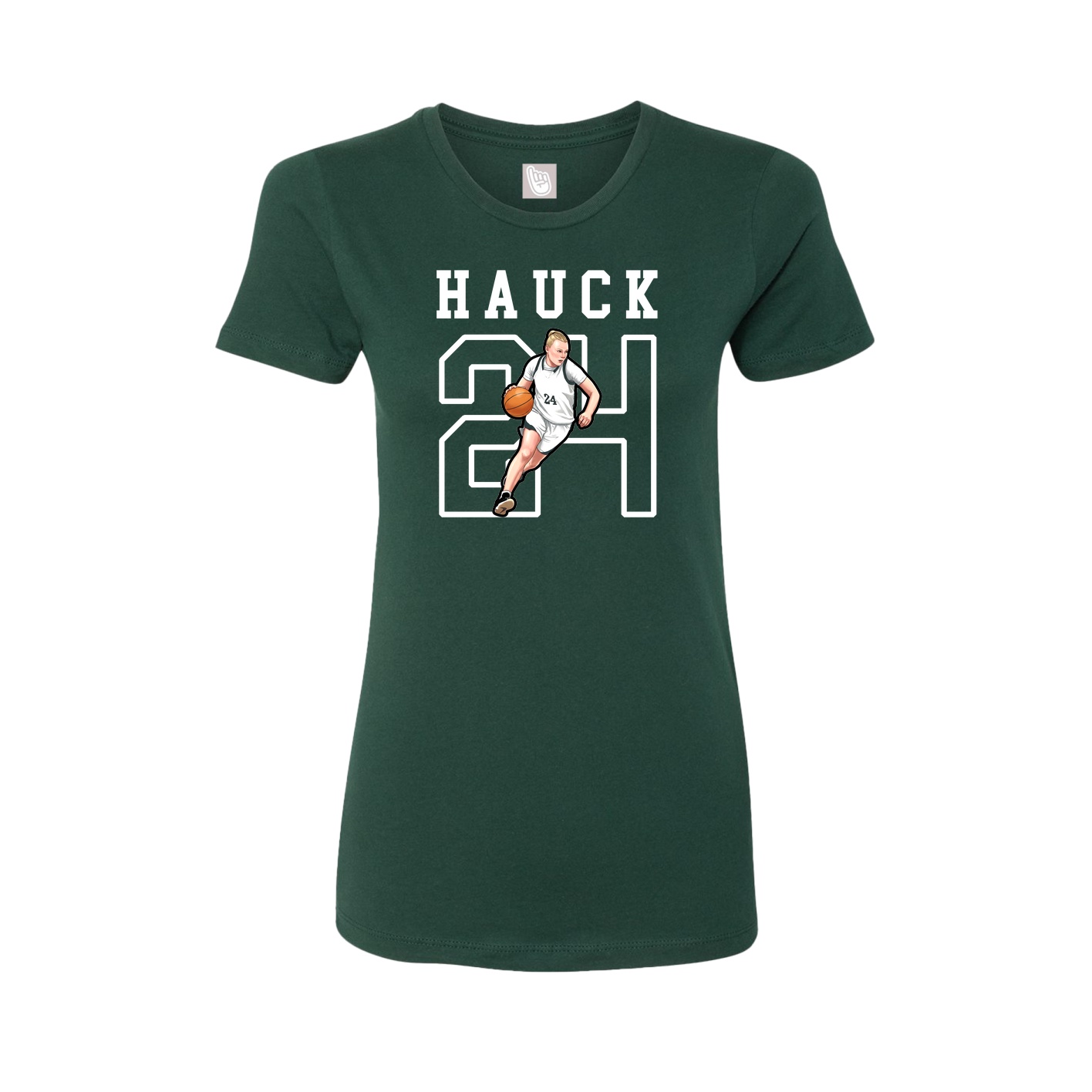 Fitted Women's Tee — Shirsey in Green