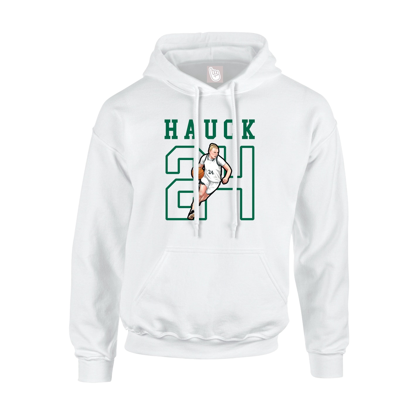 Youth Hoodie — Shirsey in White