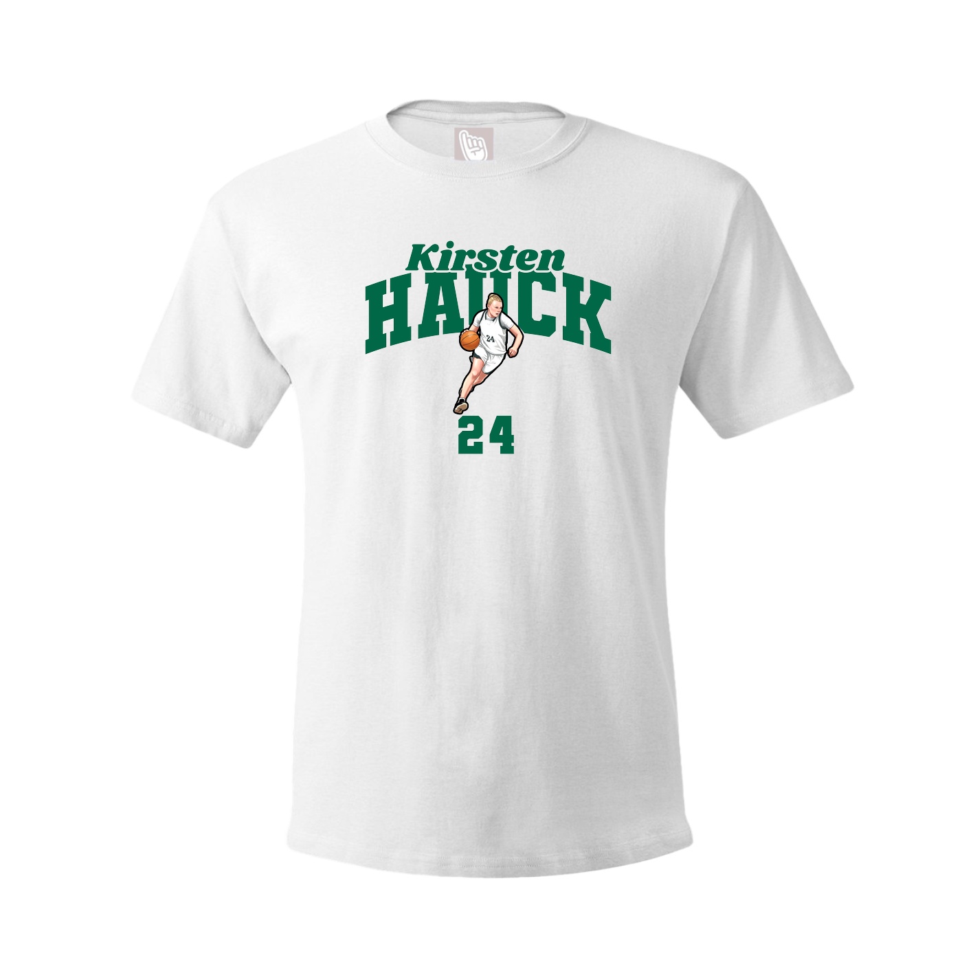 Tee — Signature Arch in White