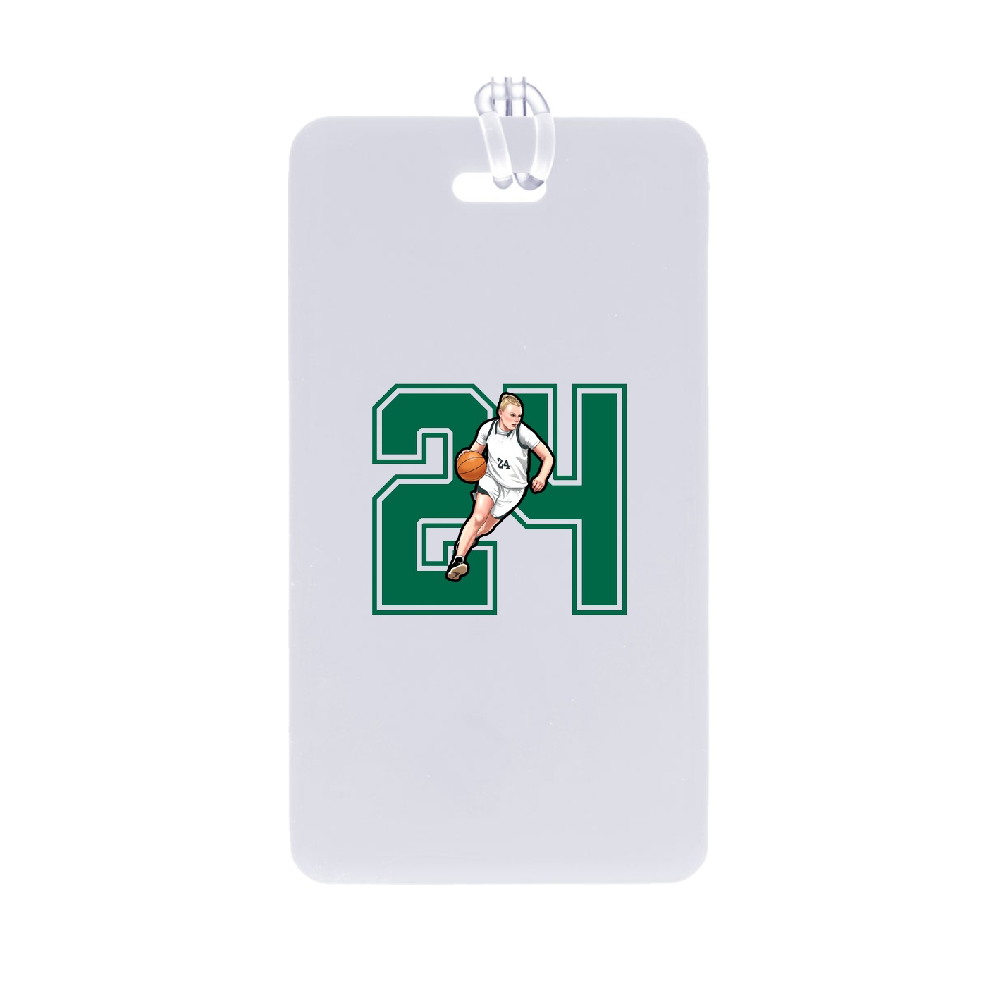 Bag Tag — Number in Classic