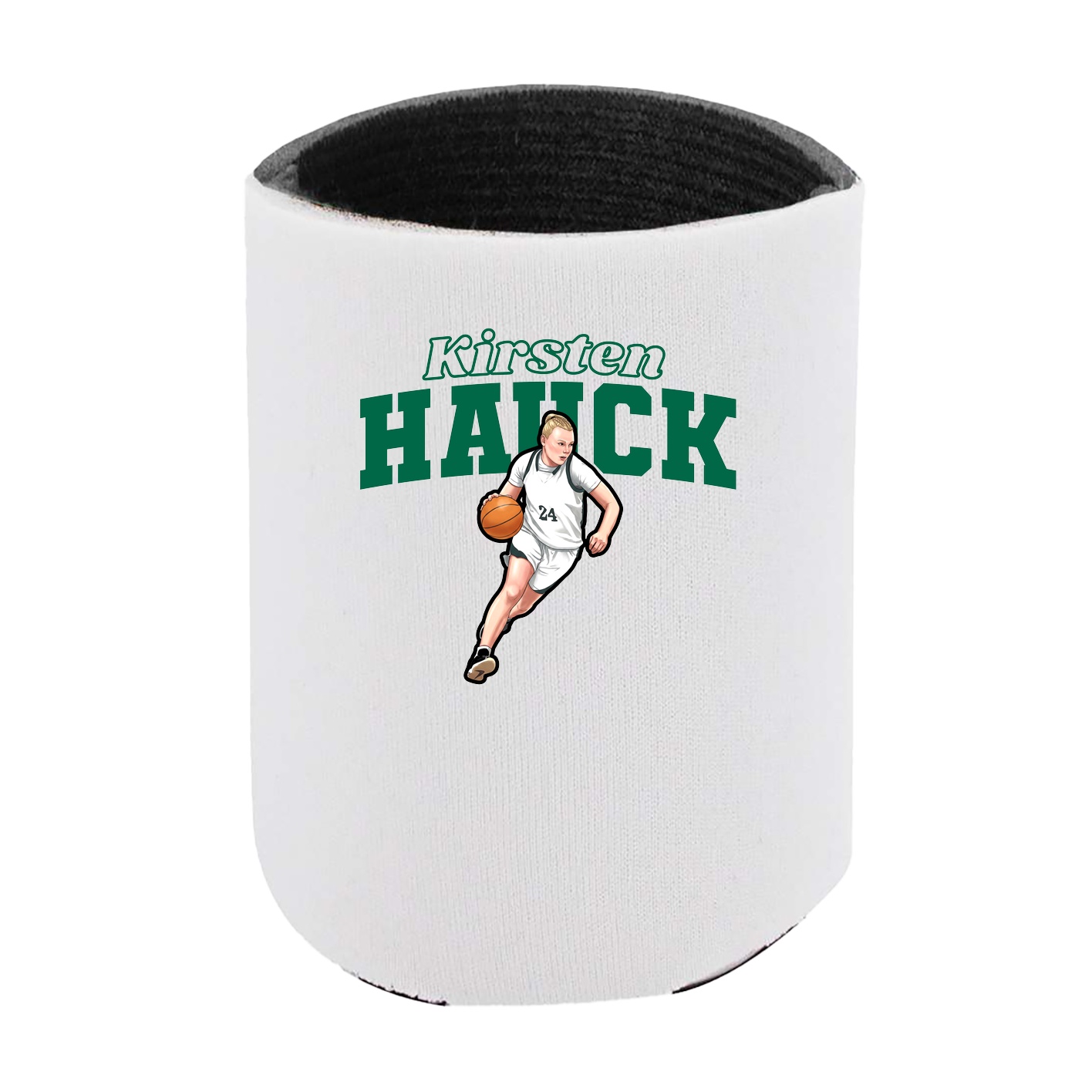 Can Holder — Name Arch in White