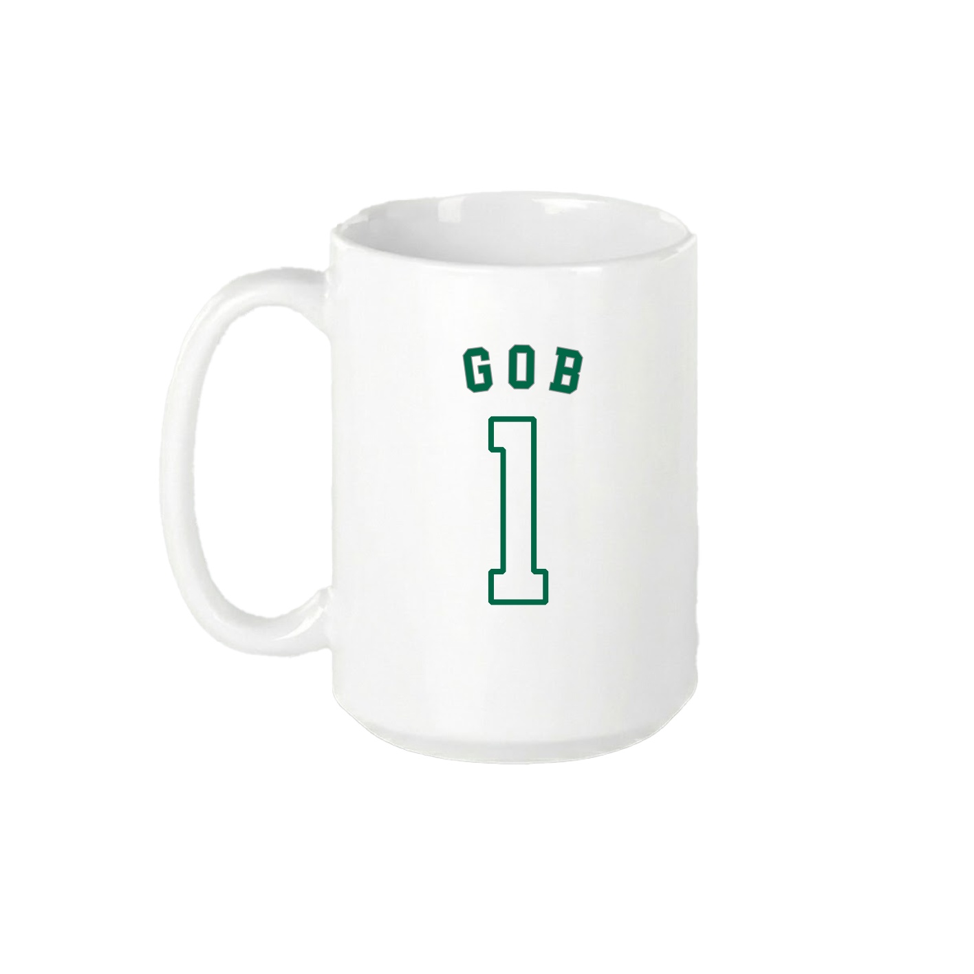 15oz Coffee Mug — Shirsey Arch in White