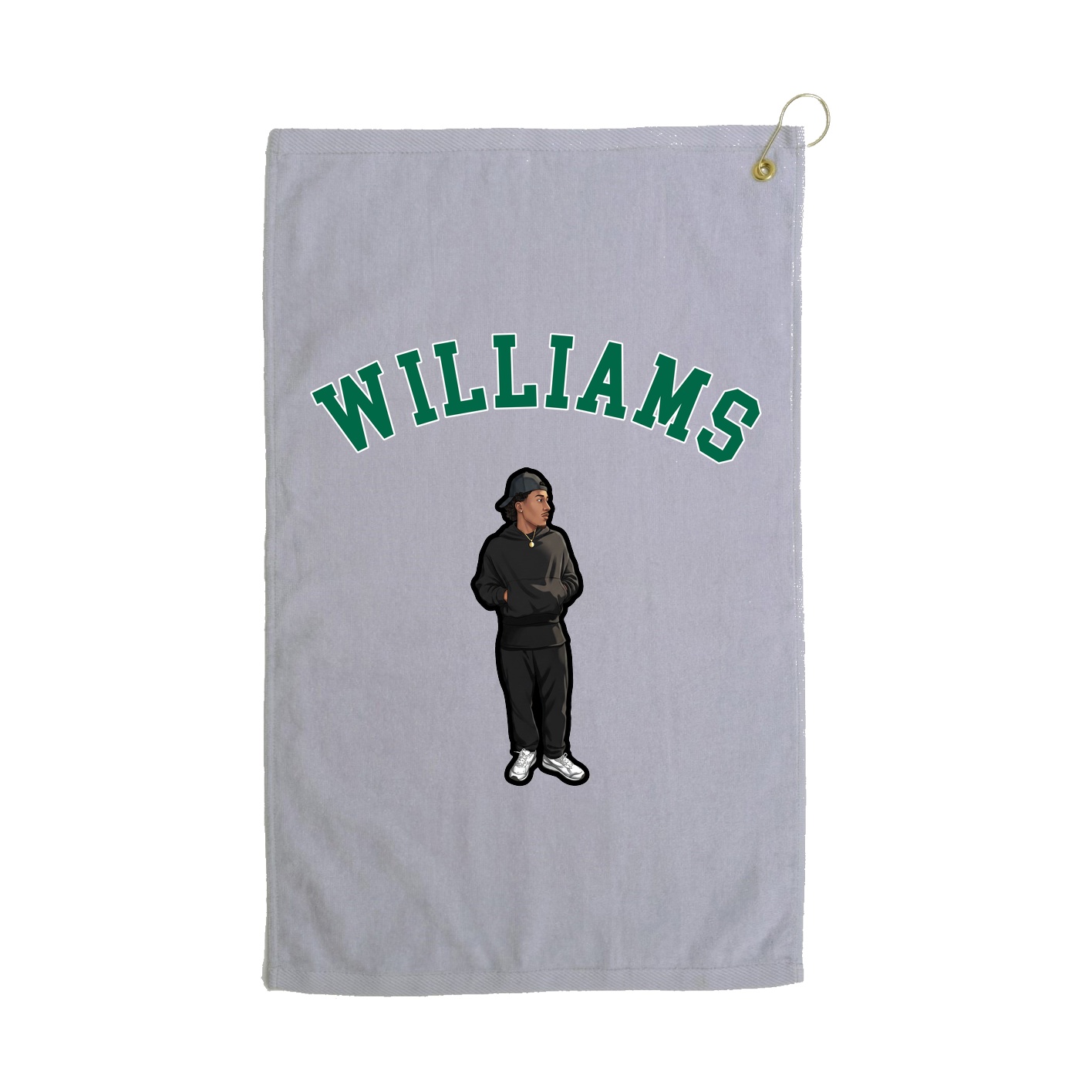 Golf Towel — Shirsey Arch in Grey