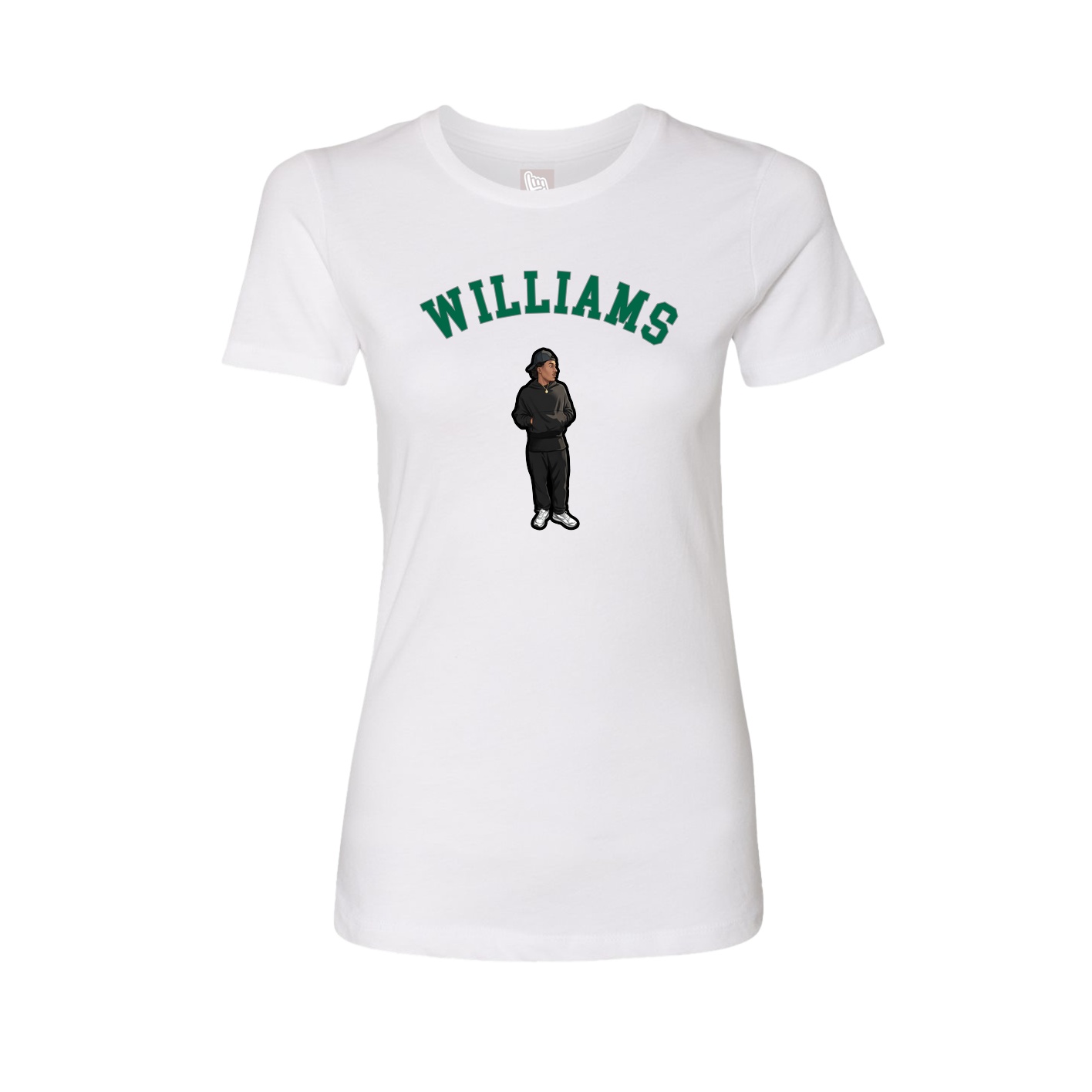 Womens Tee — Shirsey Arch in White