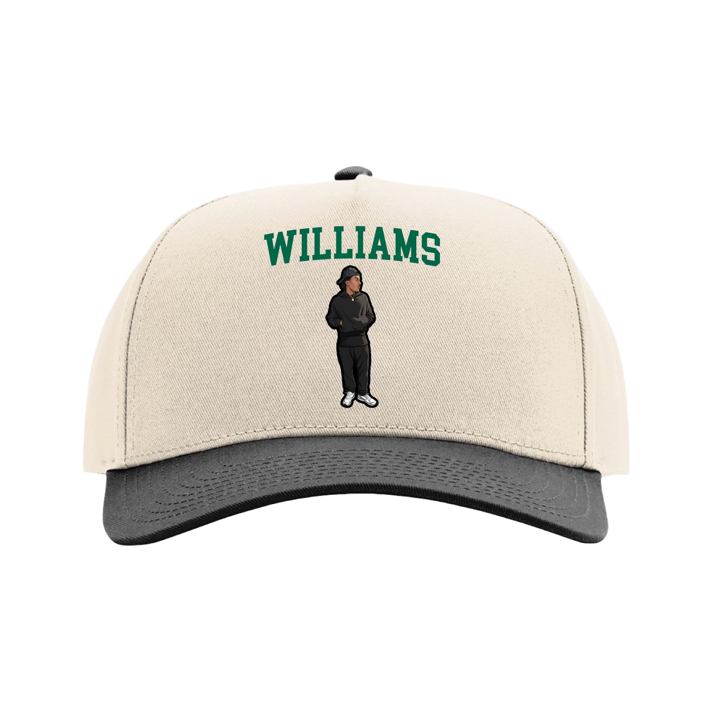 Full Fabric Five-Panel Champ Cap