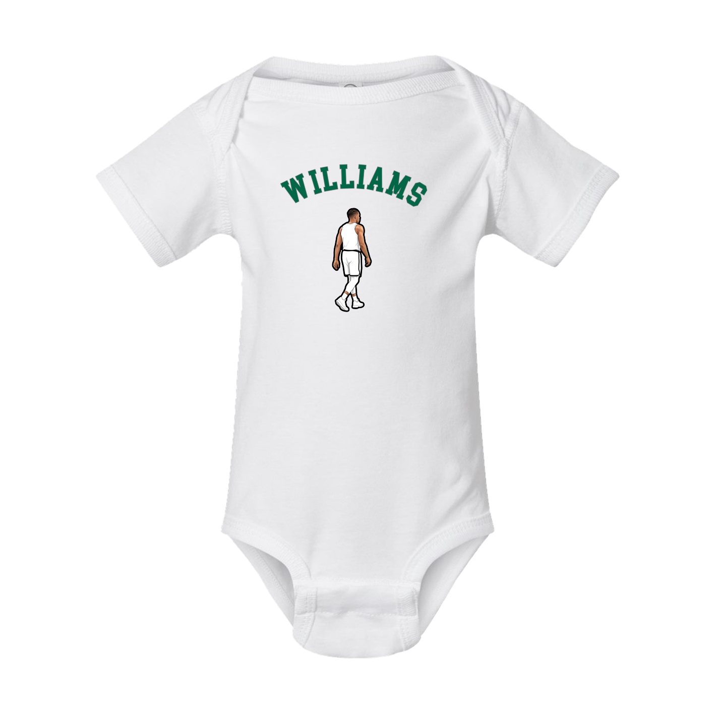 Baby Onesie — Shirsey Arch in White