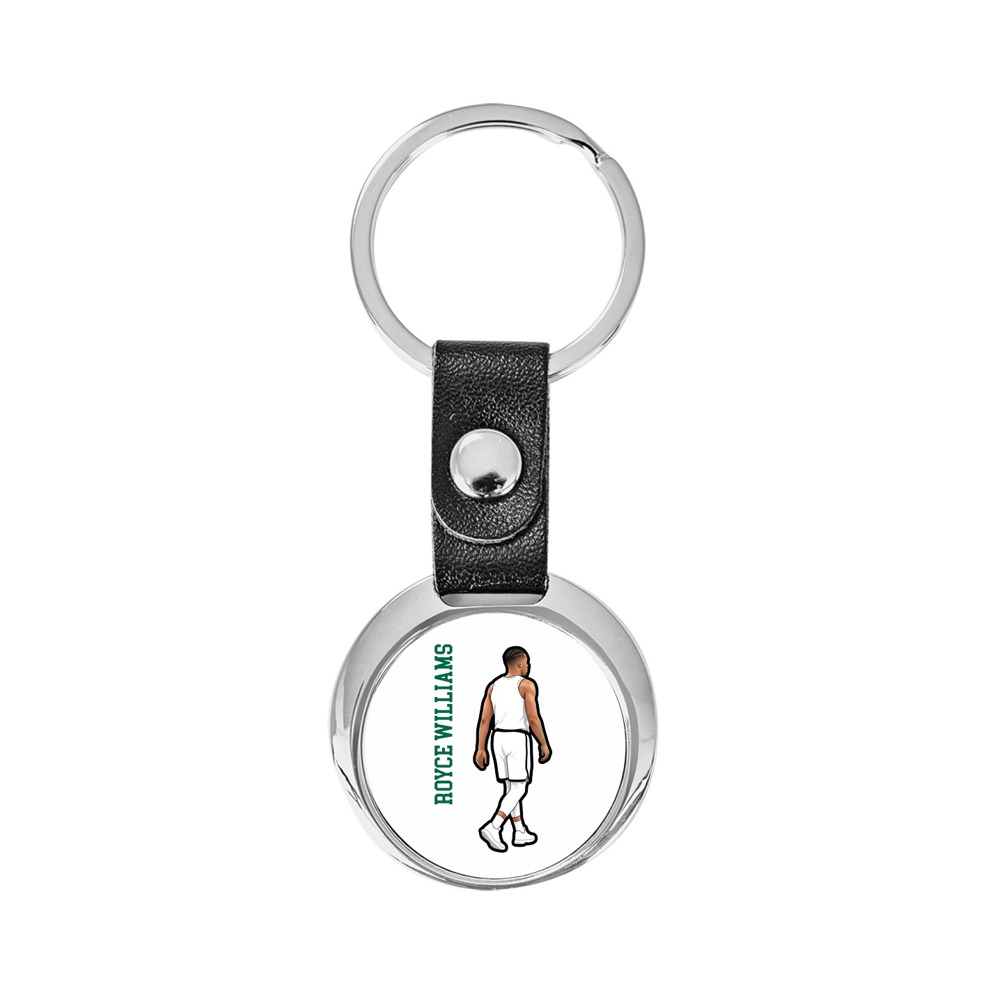 Key Chain — Name Vertical in Classic