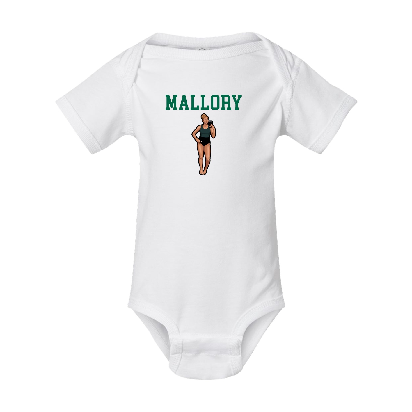 Baby Onesie — Shirsey in White