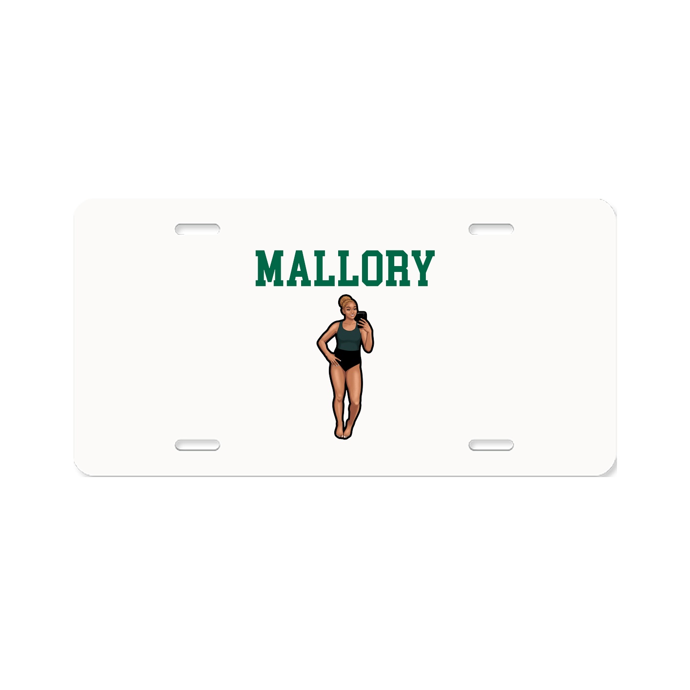 License Plate — Shirsey in Classic