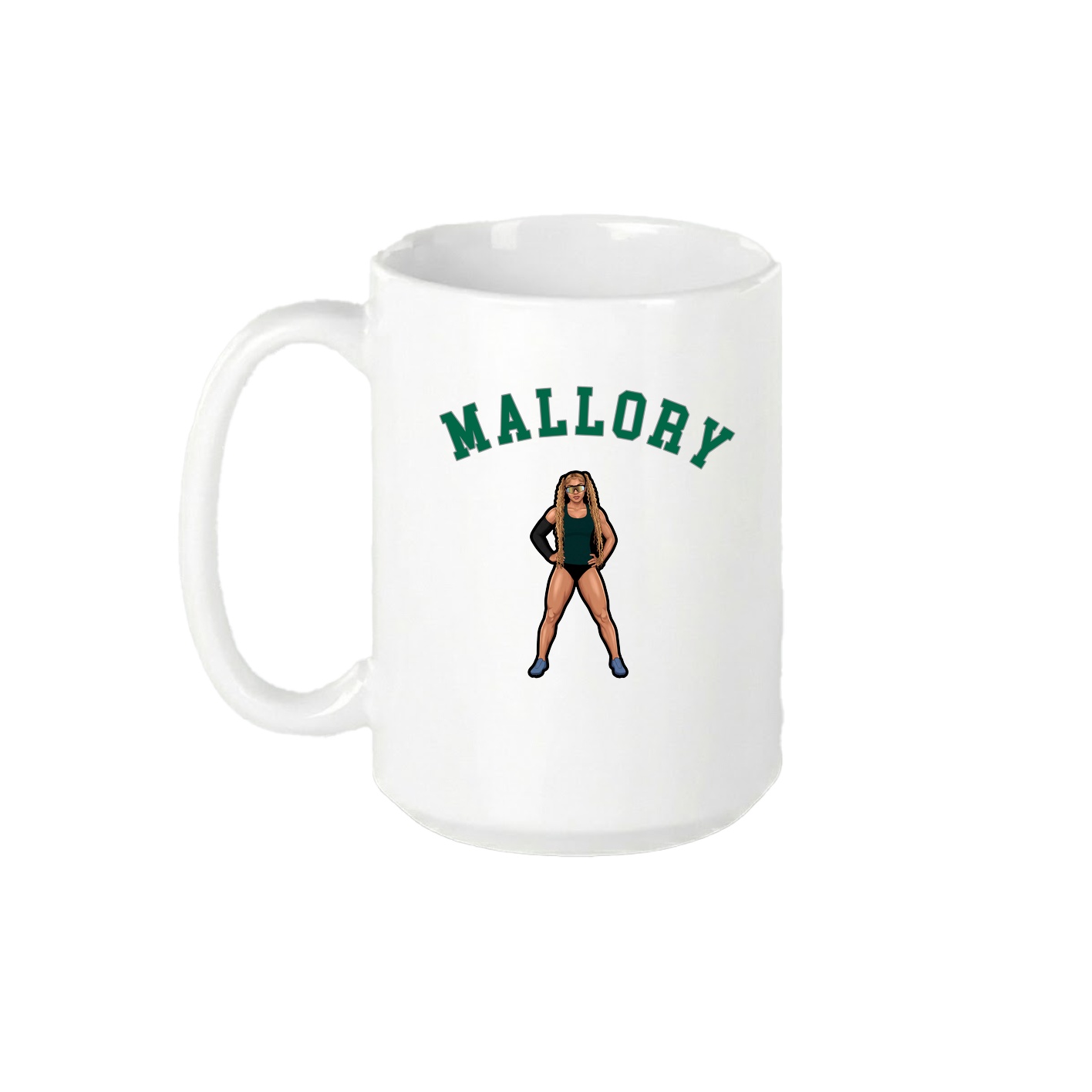 15oz Coffee Mug — Shirsey Arch in White