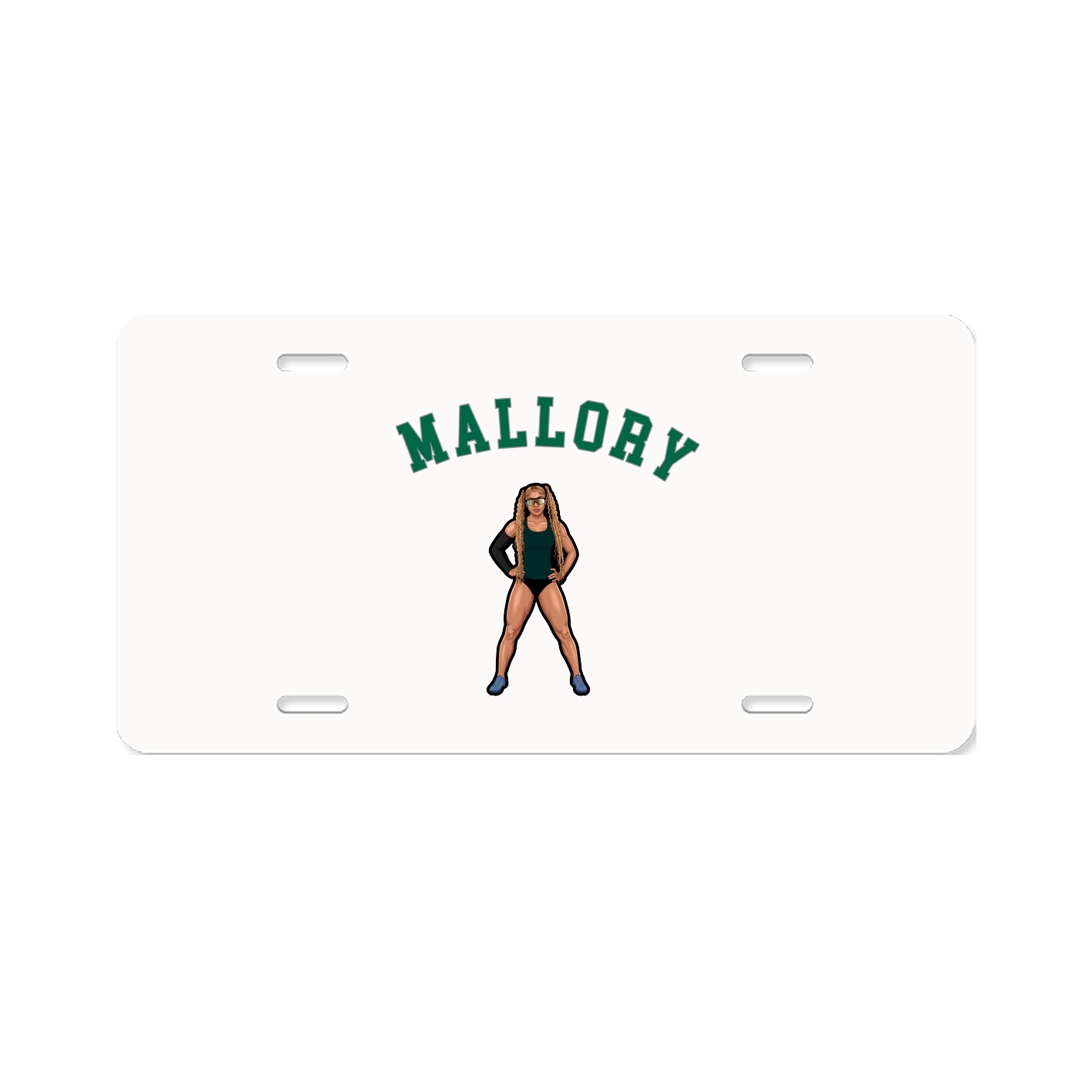 License Plate — Shirsey Arch in Classic
