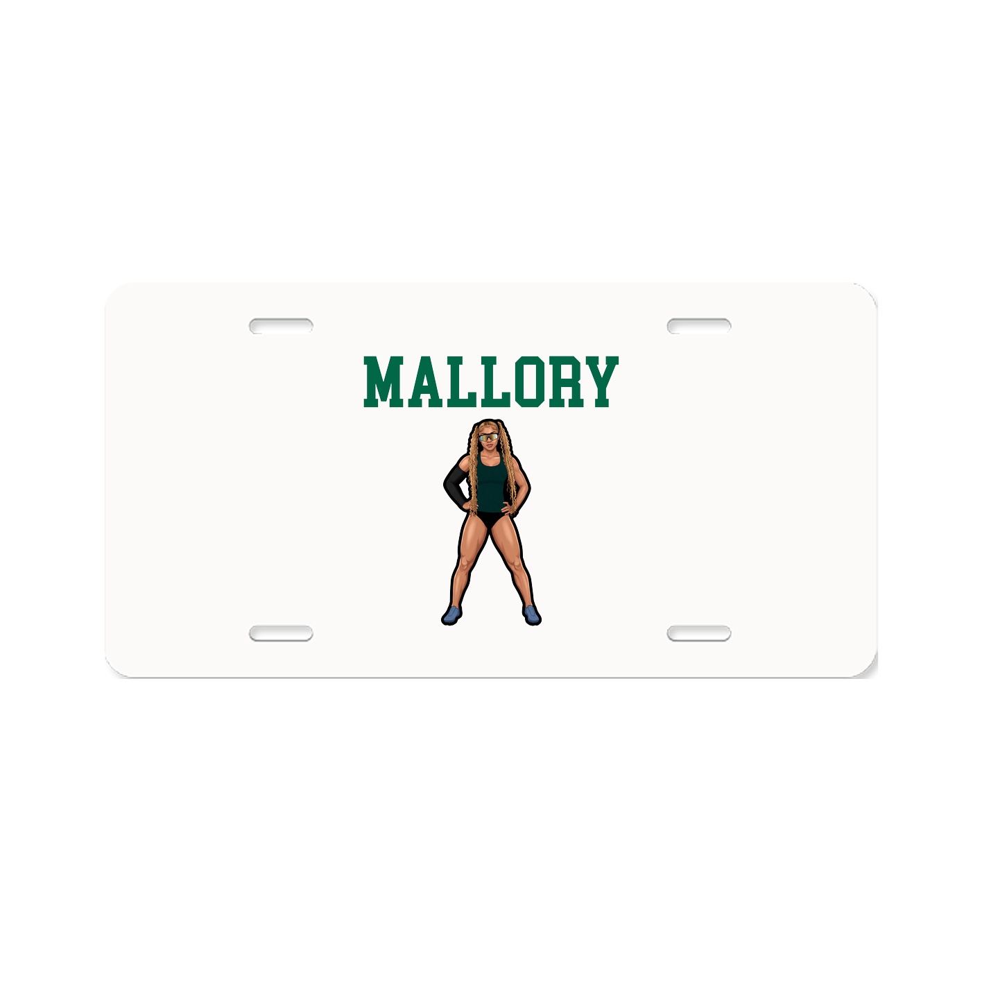 License Plate — Shirsey in Classic