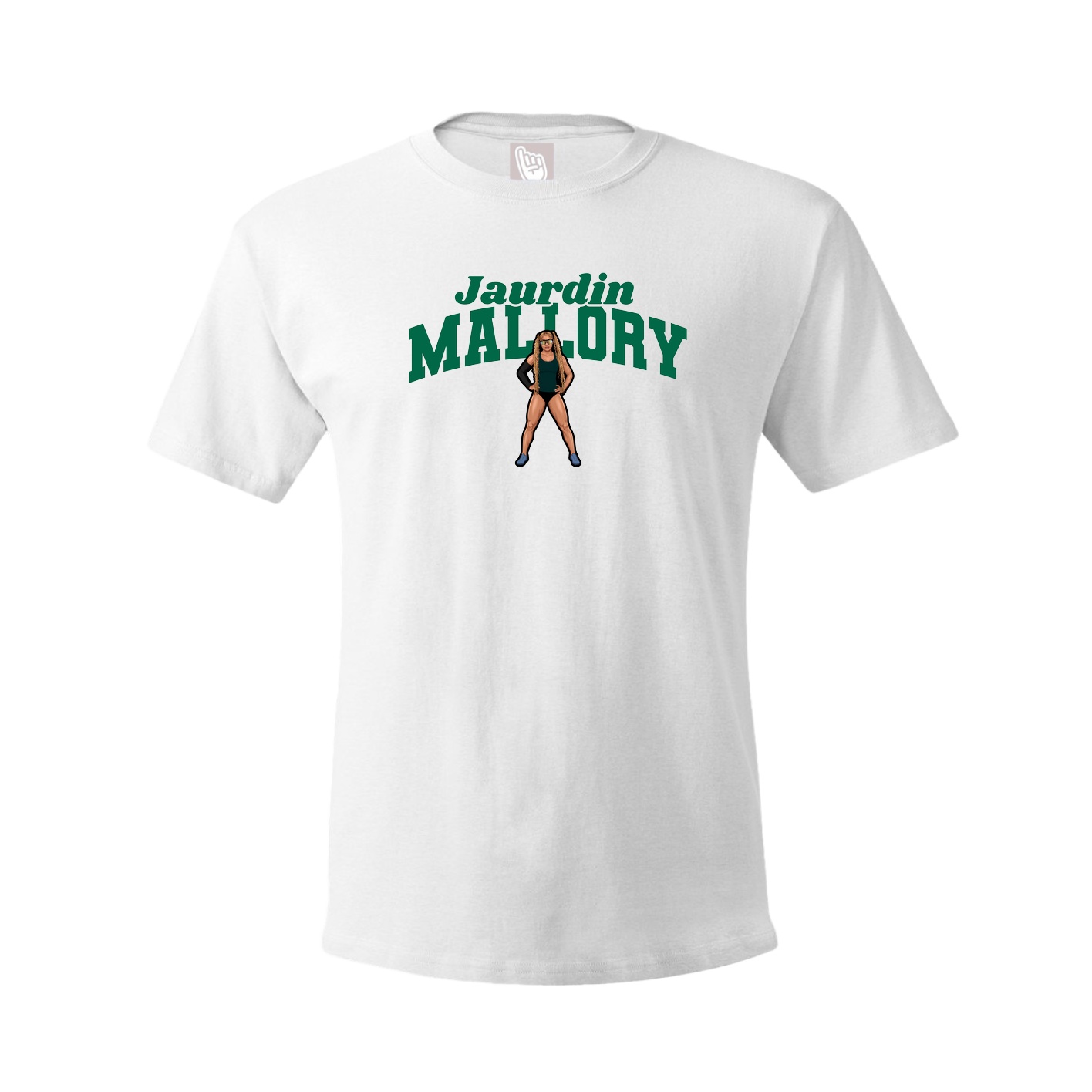Youth Tee — Signature Arch in White