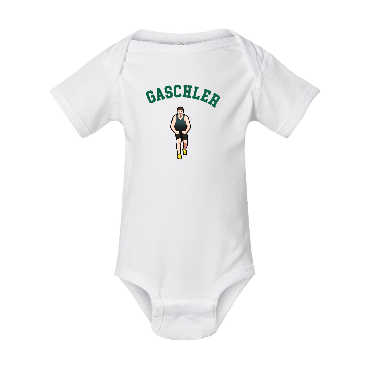 Baby Onesie — Shirsey Arch in White