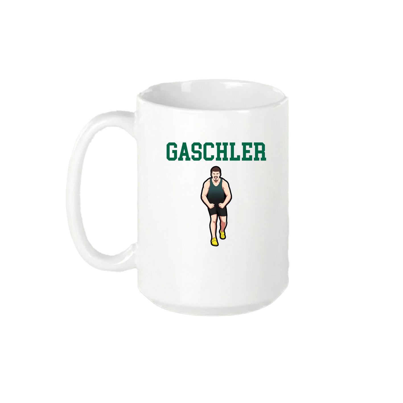 15oz Coffee Mug — Shirsey in White