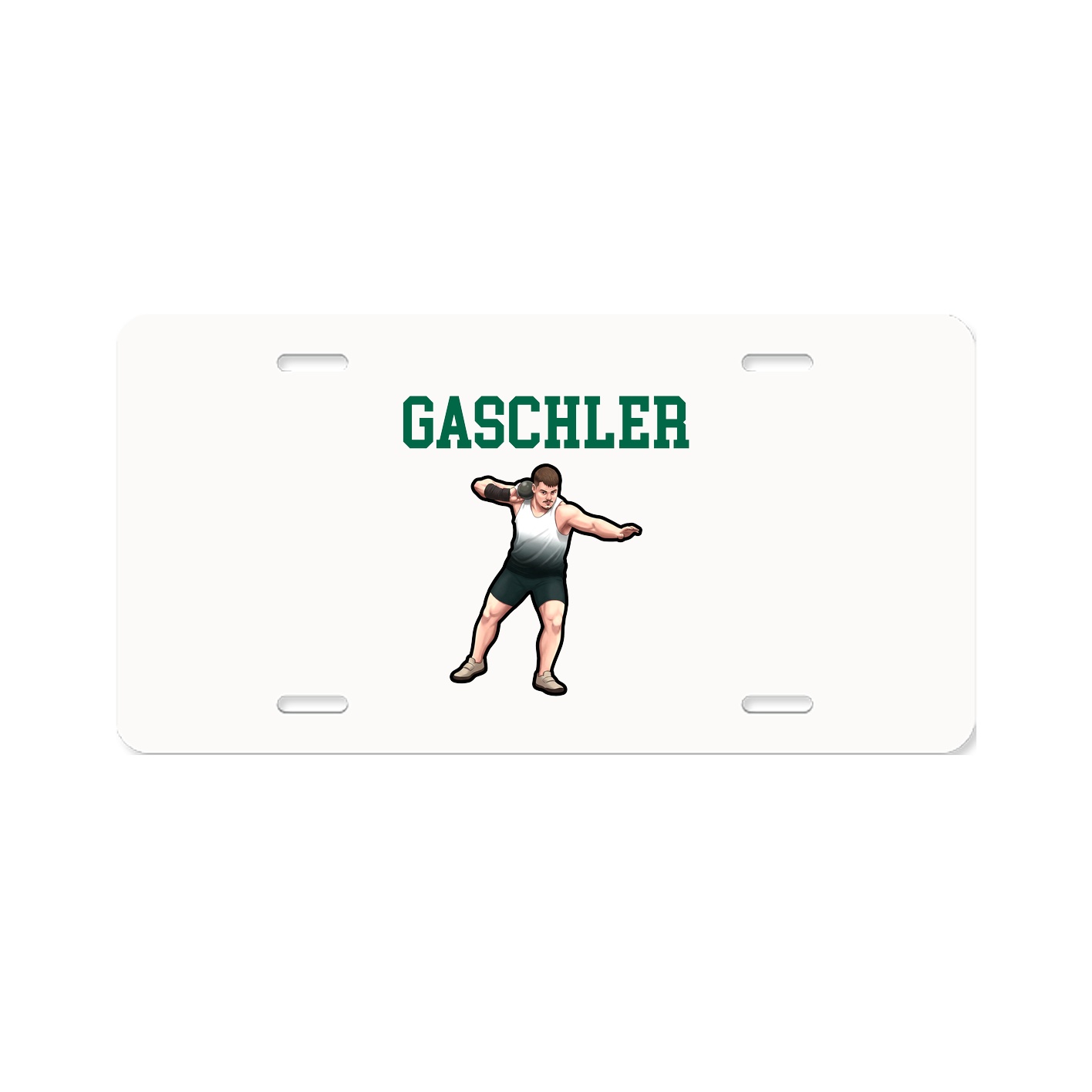 License Plate — Shirsey in Classic