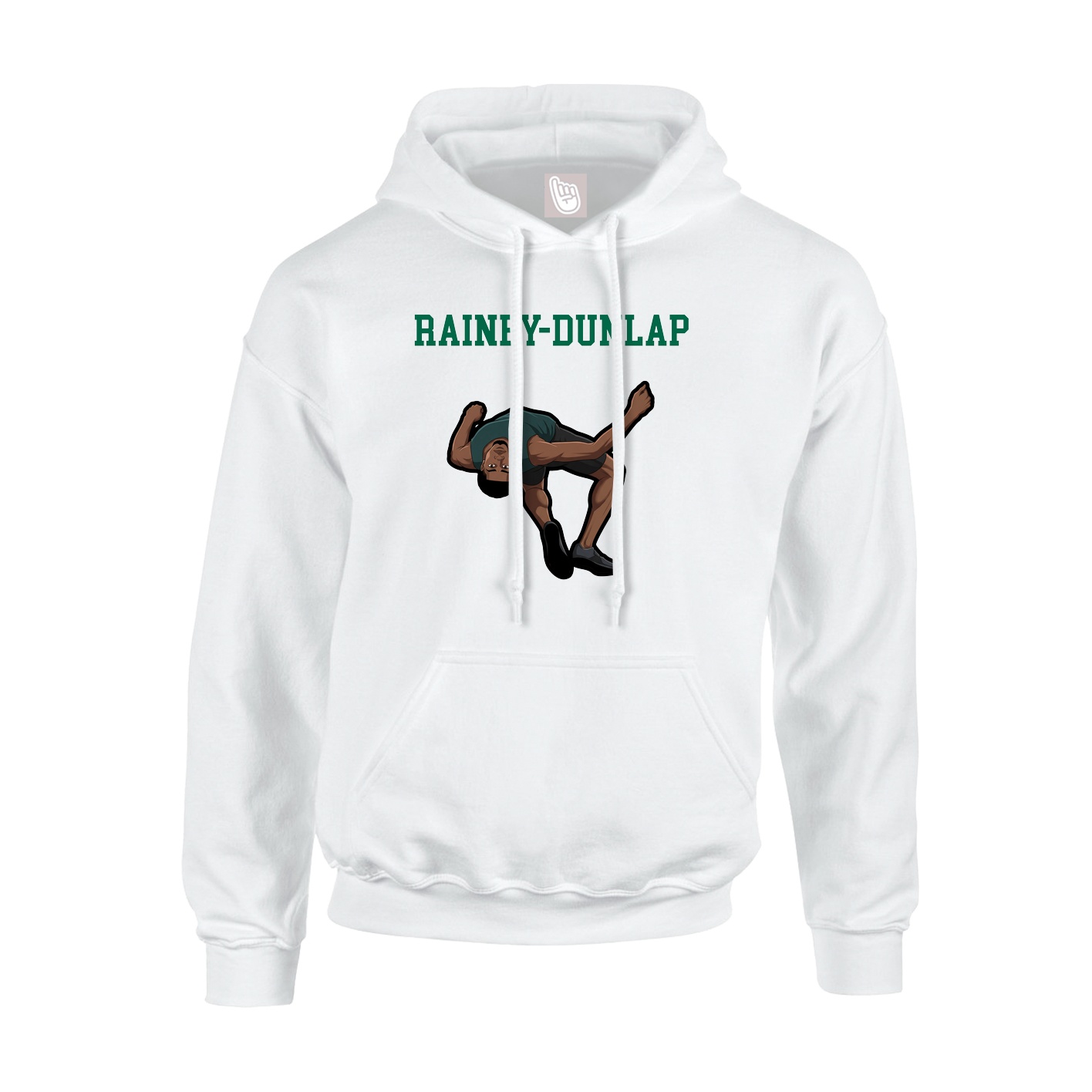 Hoodie — Shirsey in White