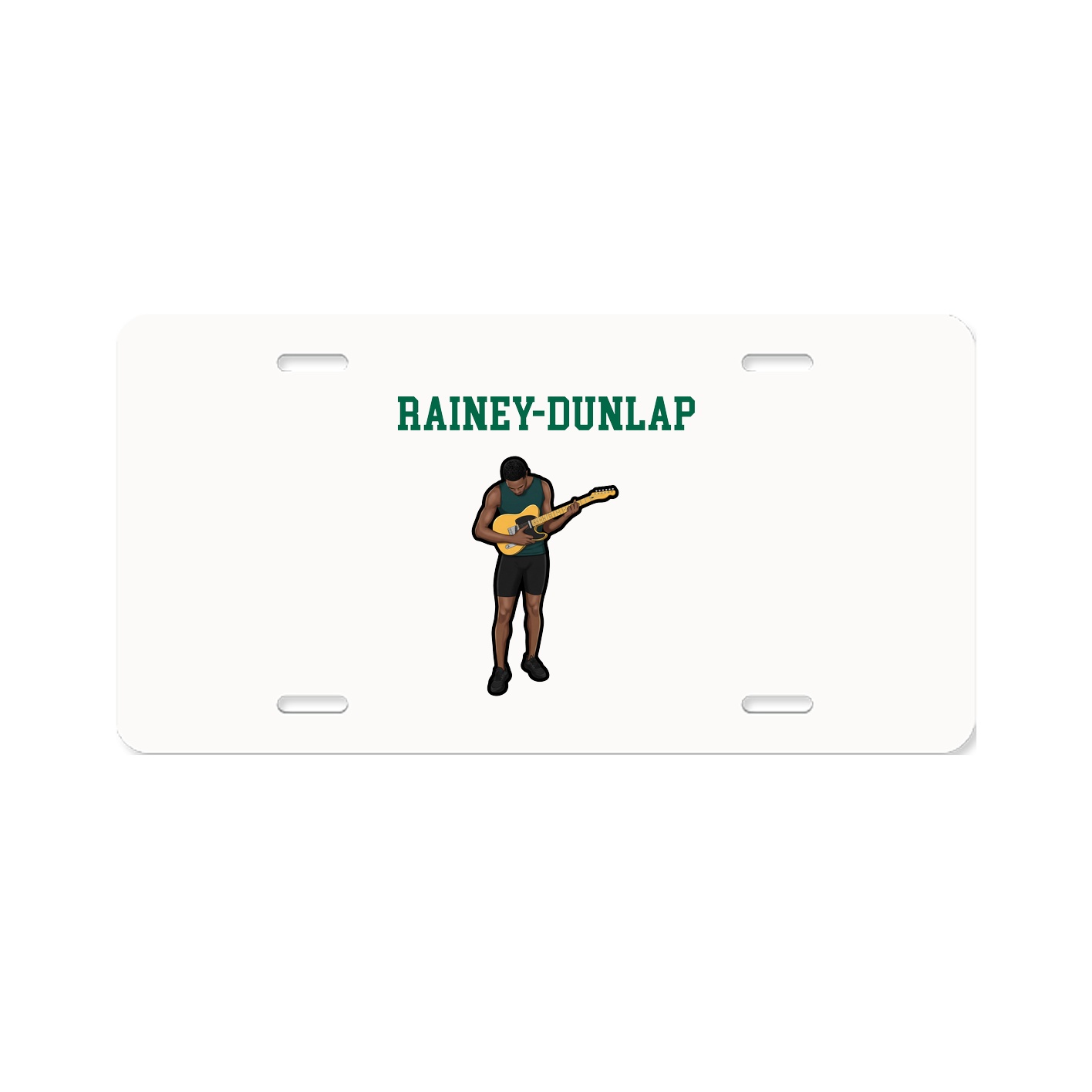 License Plate — Shirsey in Classic