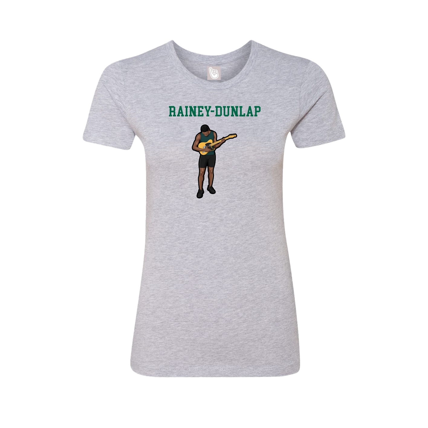 Fitted Women's Tee — Shirsey in Grey