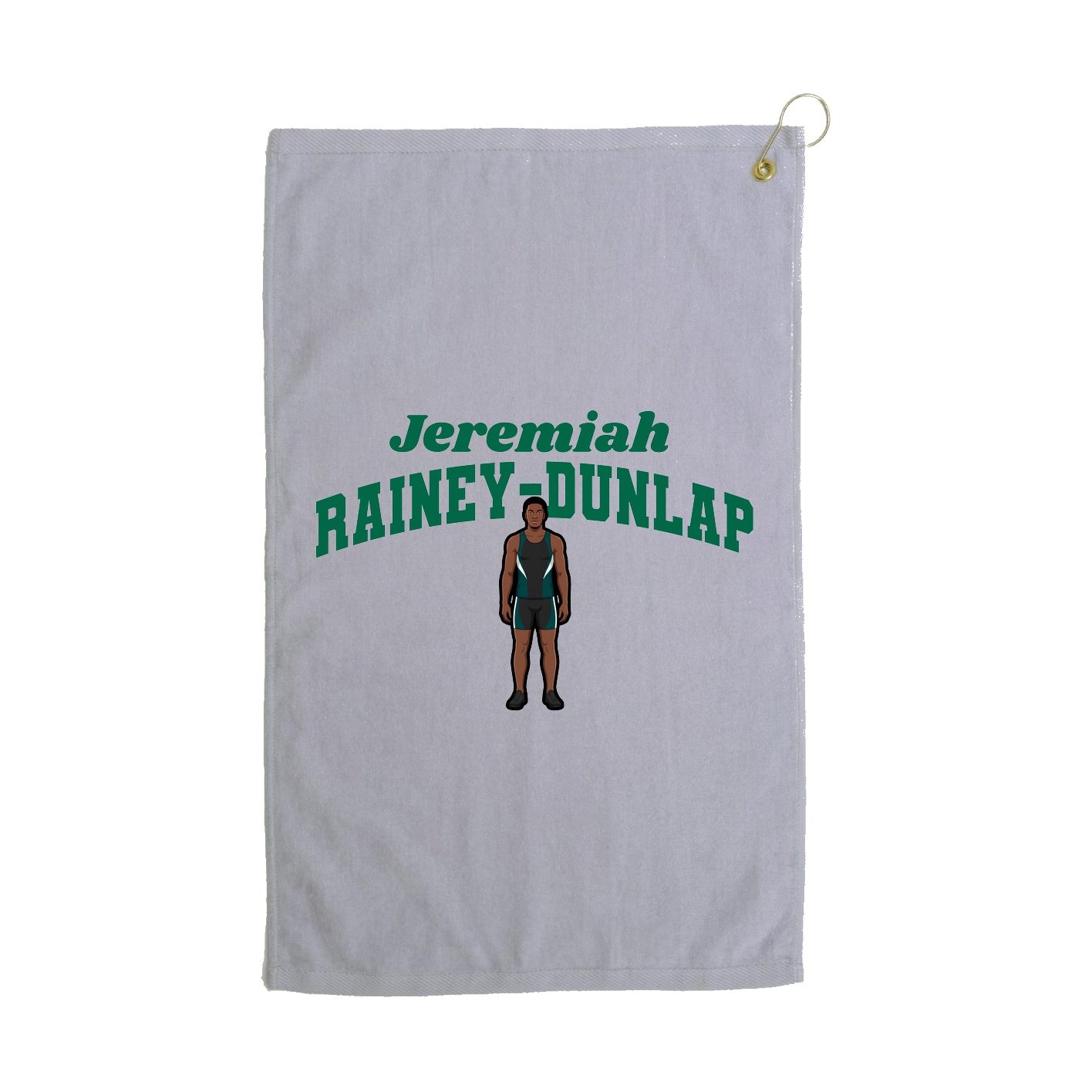 Golf Towel — Signature Arch in Grey