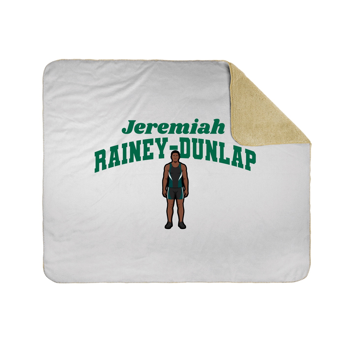 Throw Blanket — Signature Arch in White