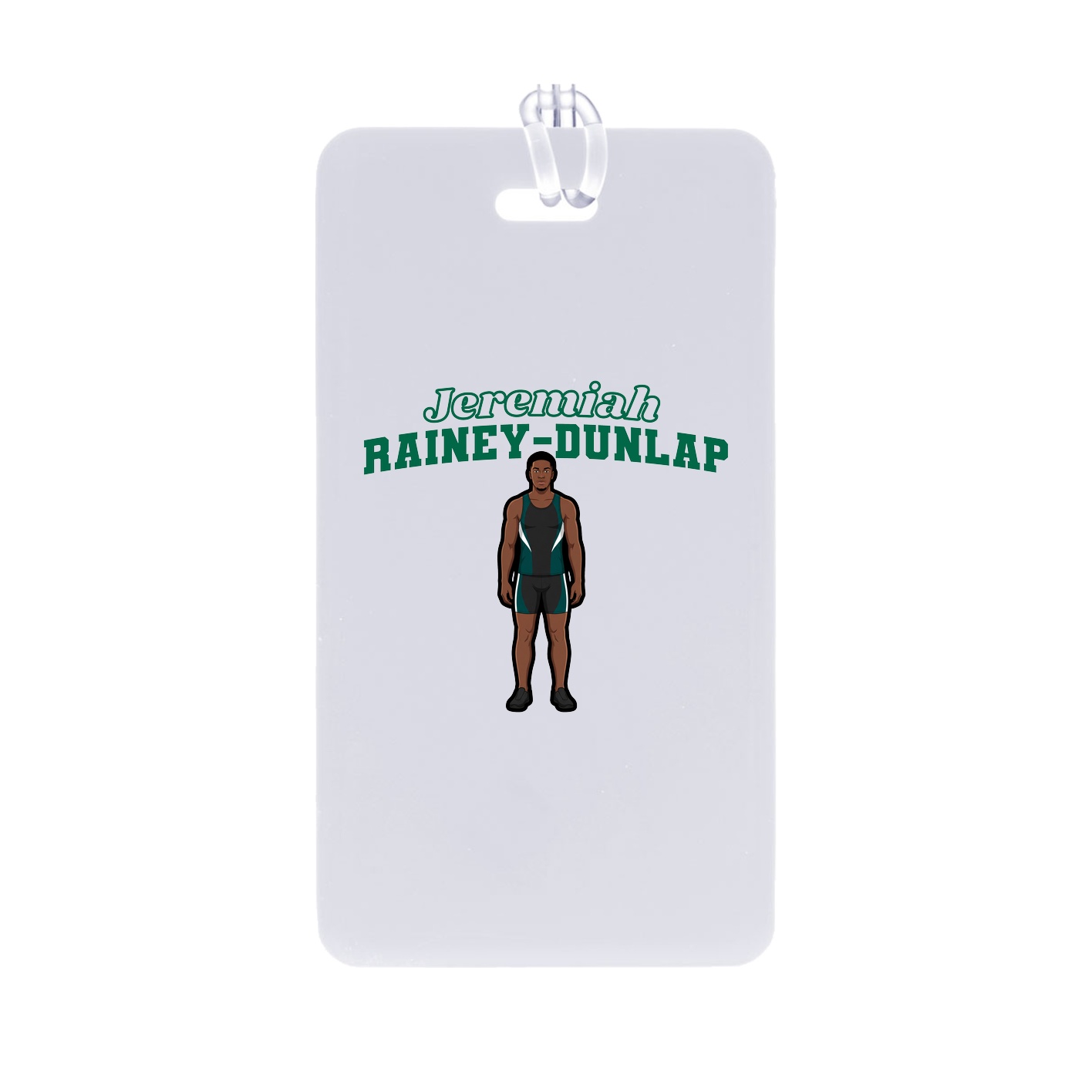 Bag Tag — Name Arch in Classic