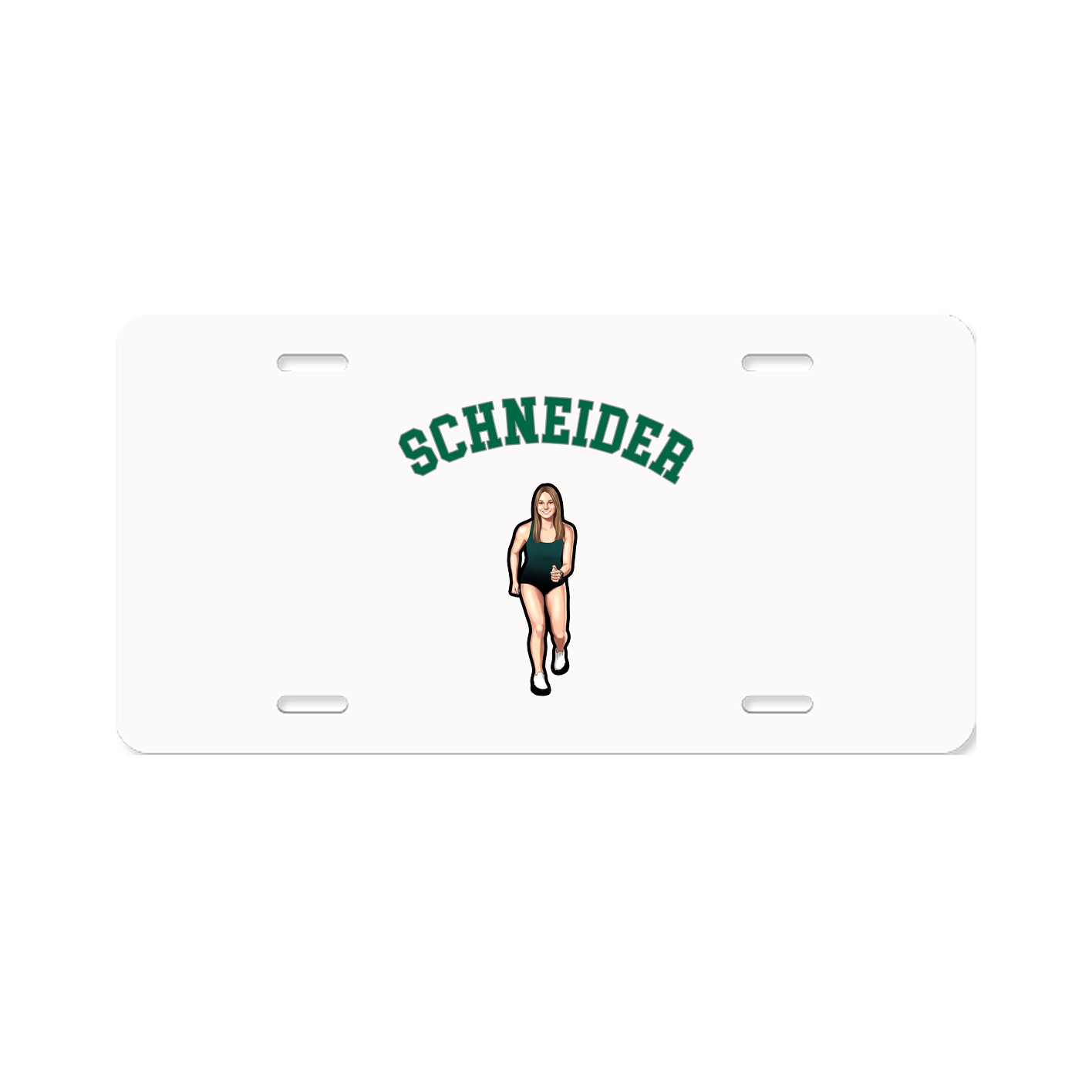 License Plate — Shirsey Arch in Classic