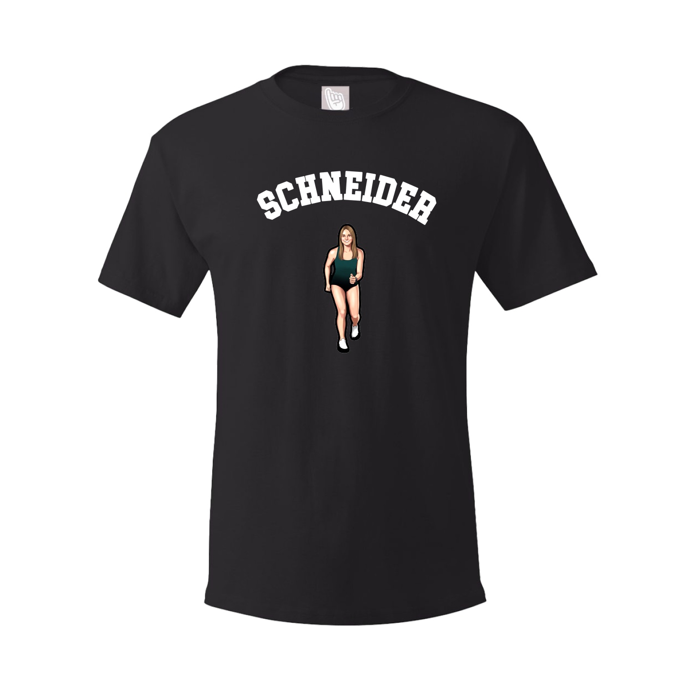 Youth Tee — Shirsey Arch in Black