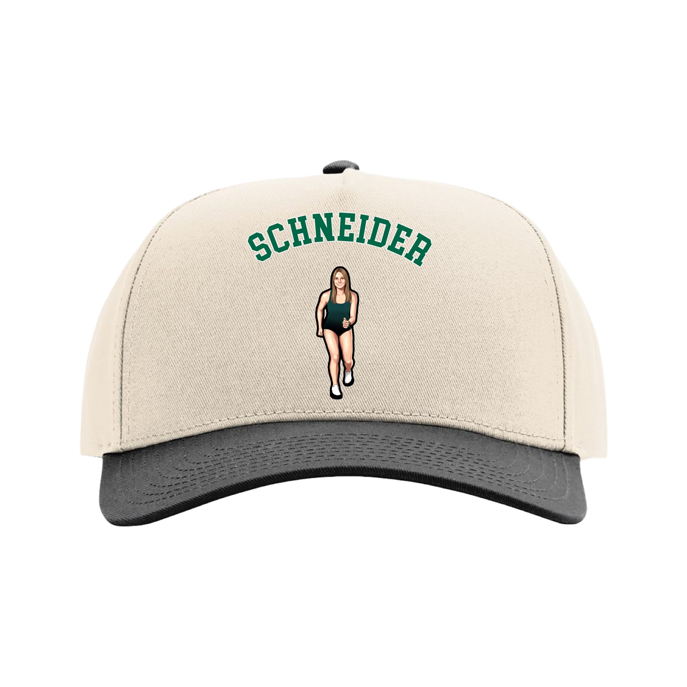 Full Fabric Five-Panel Champ Cap