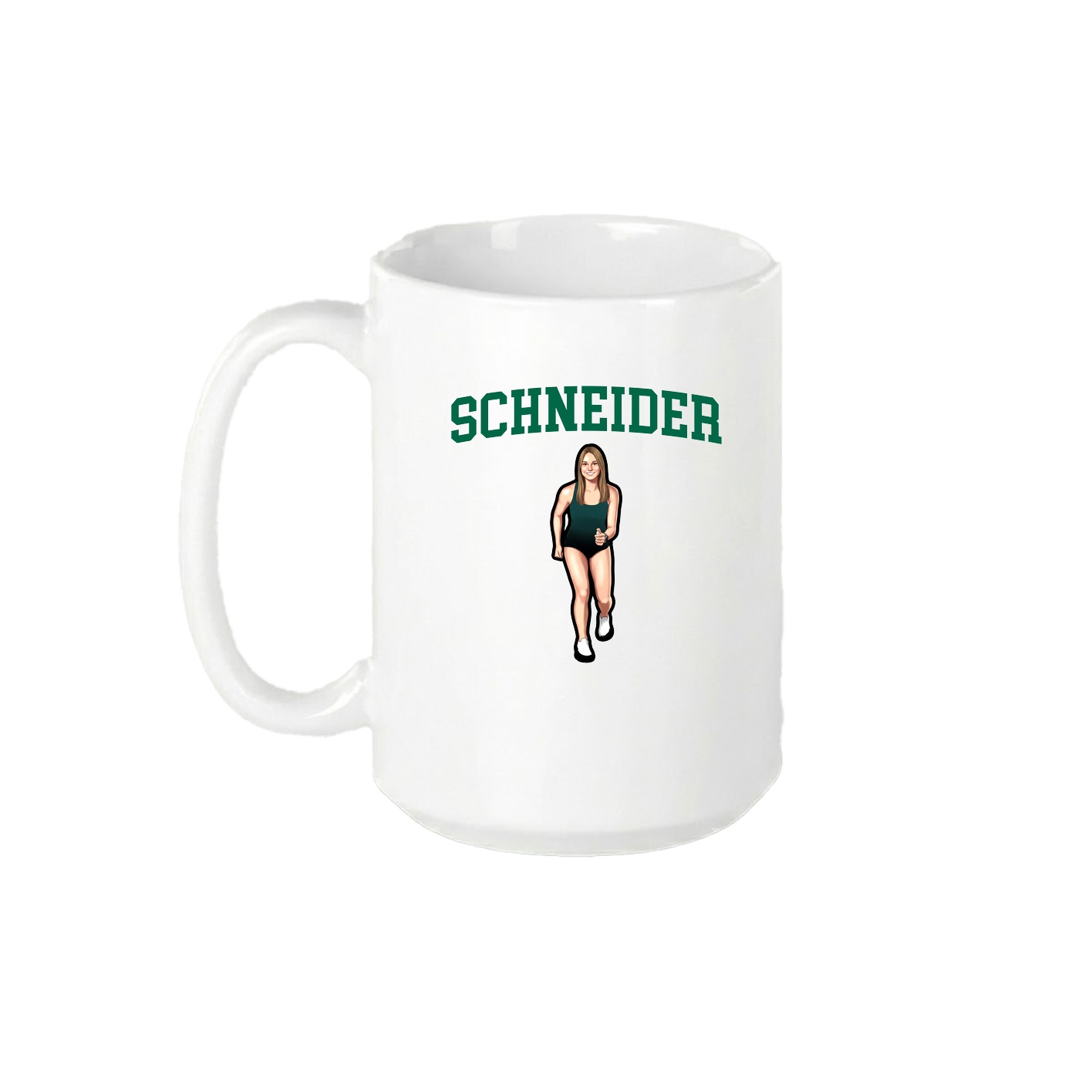 15oz Coffee Mug — Shirsey in White