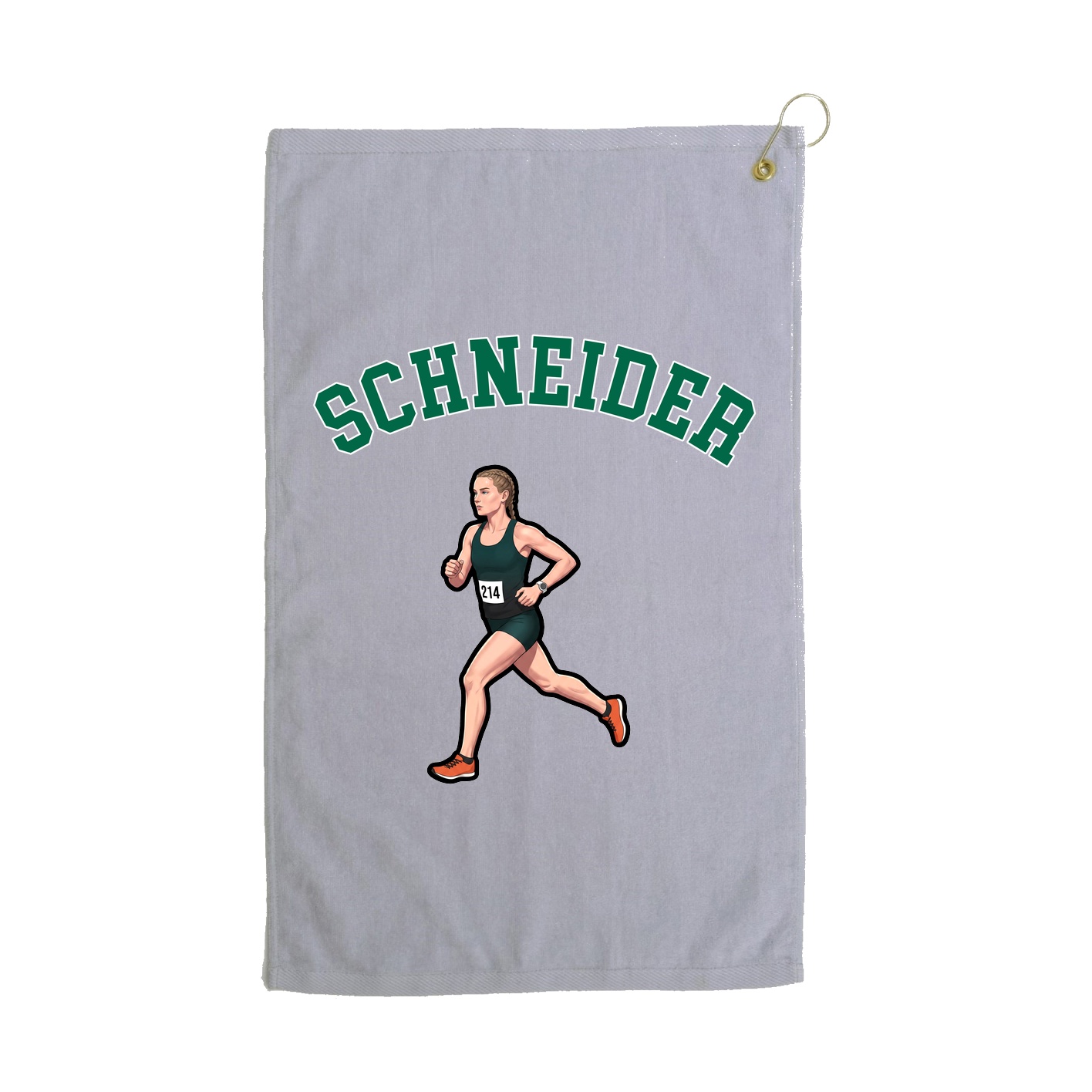 Golf Towel — Shirsey Arch in Grey