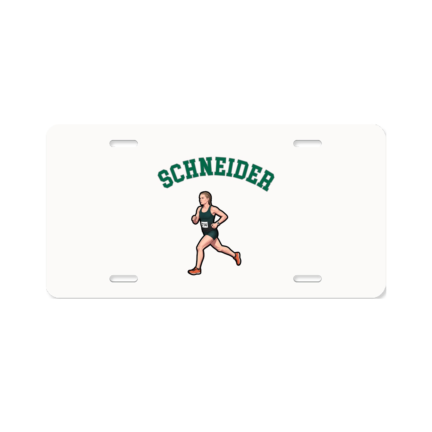 License Plate — Shirsey Arch in Classic
