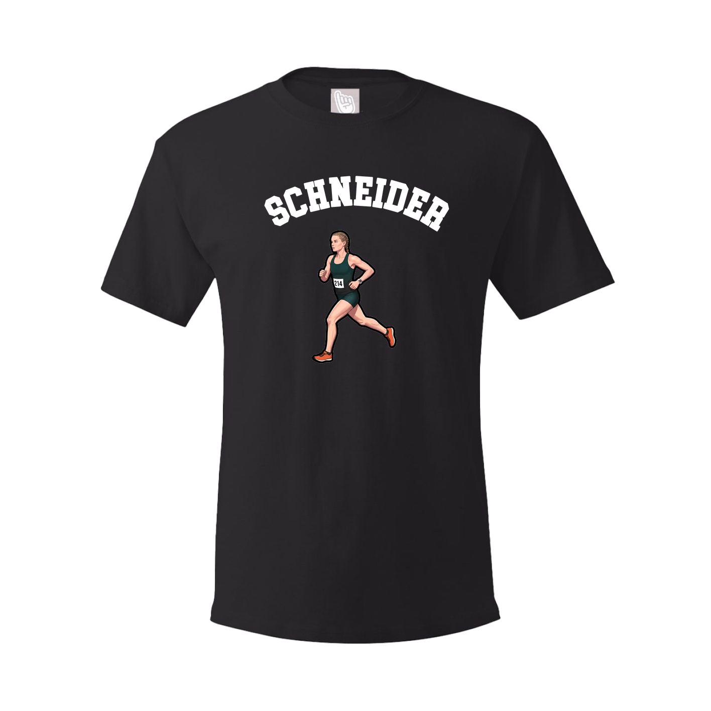Youth Tee — Shirsey Arch in Black