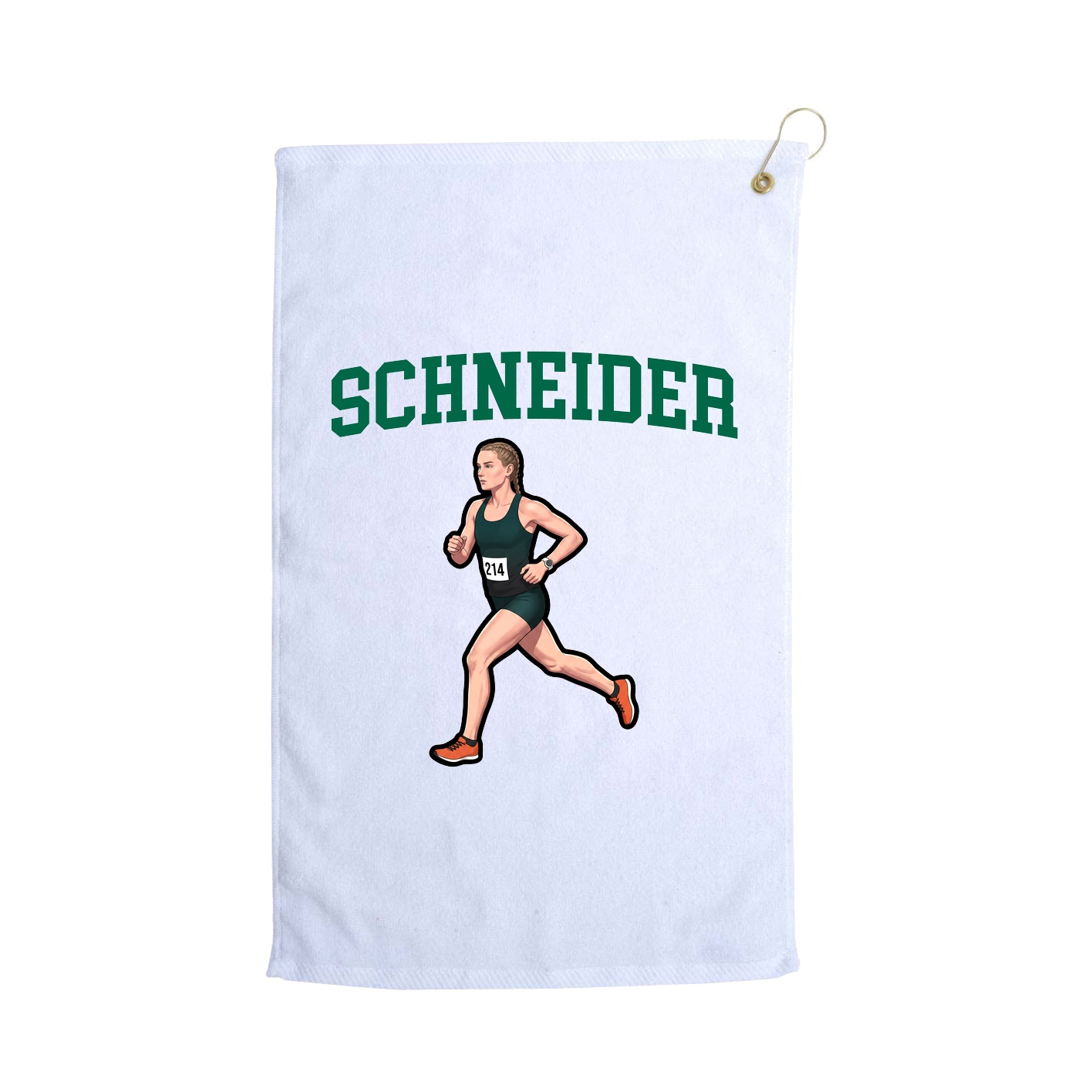 Golf Towel — Shirsey in White