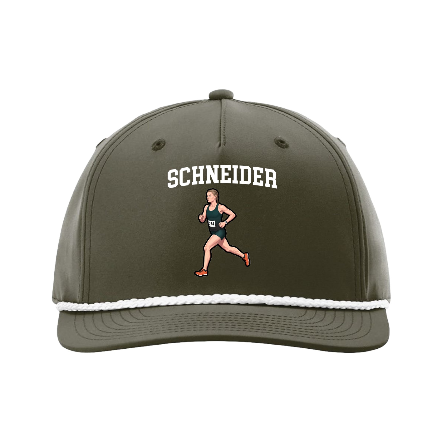 Five-Panel Classic Rope Cap — Shirsey in Green