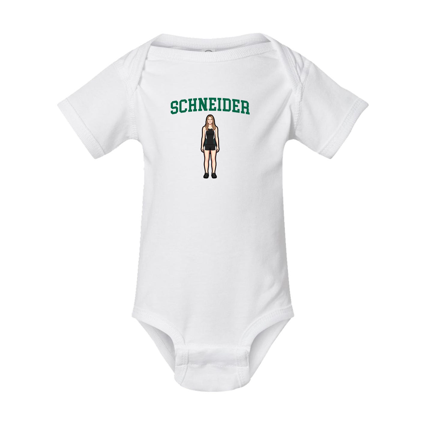 Baby Onesie — Shirsey in White
