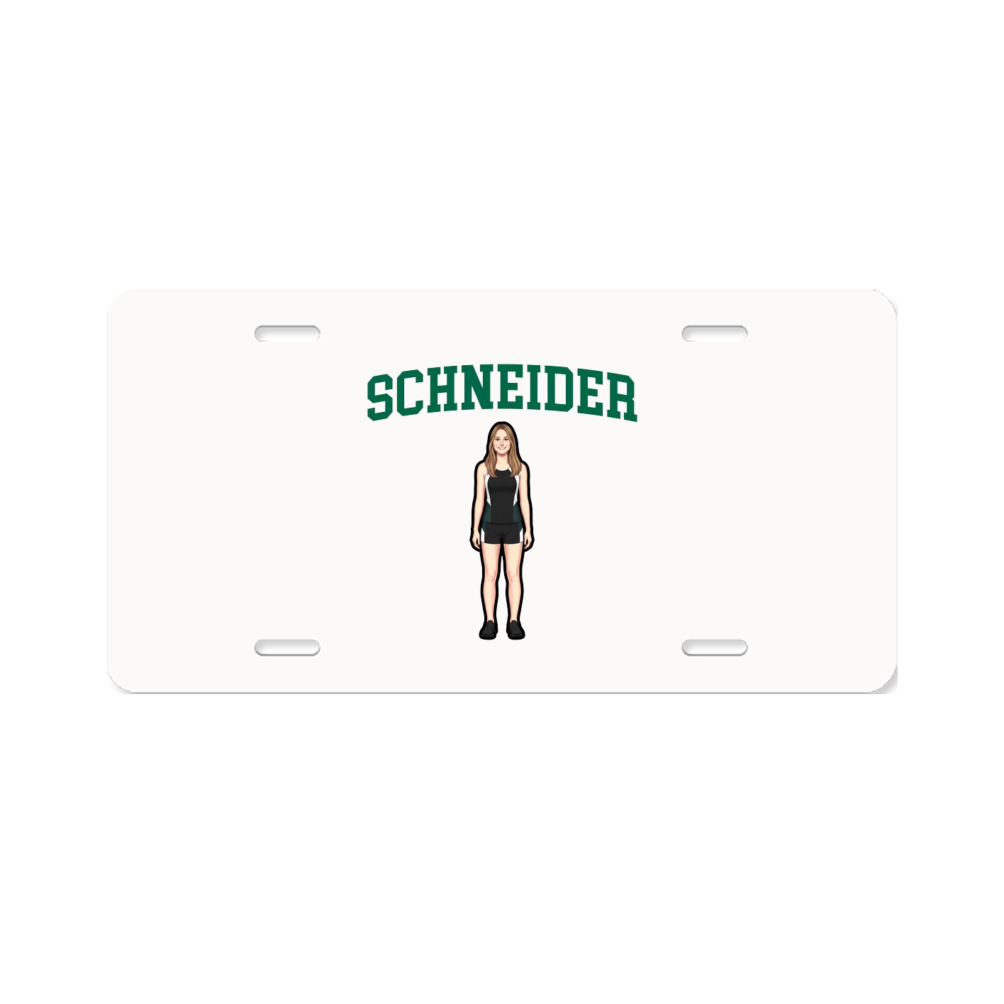 License Plate — Shirsey in Classic